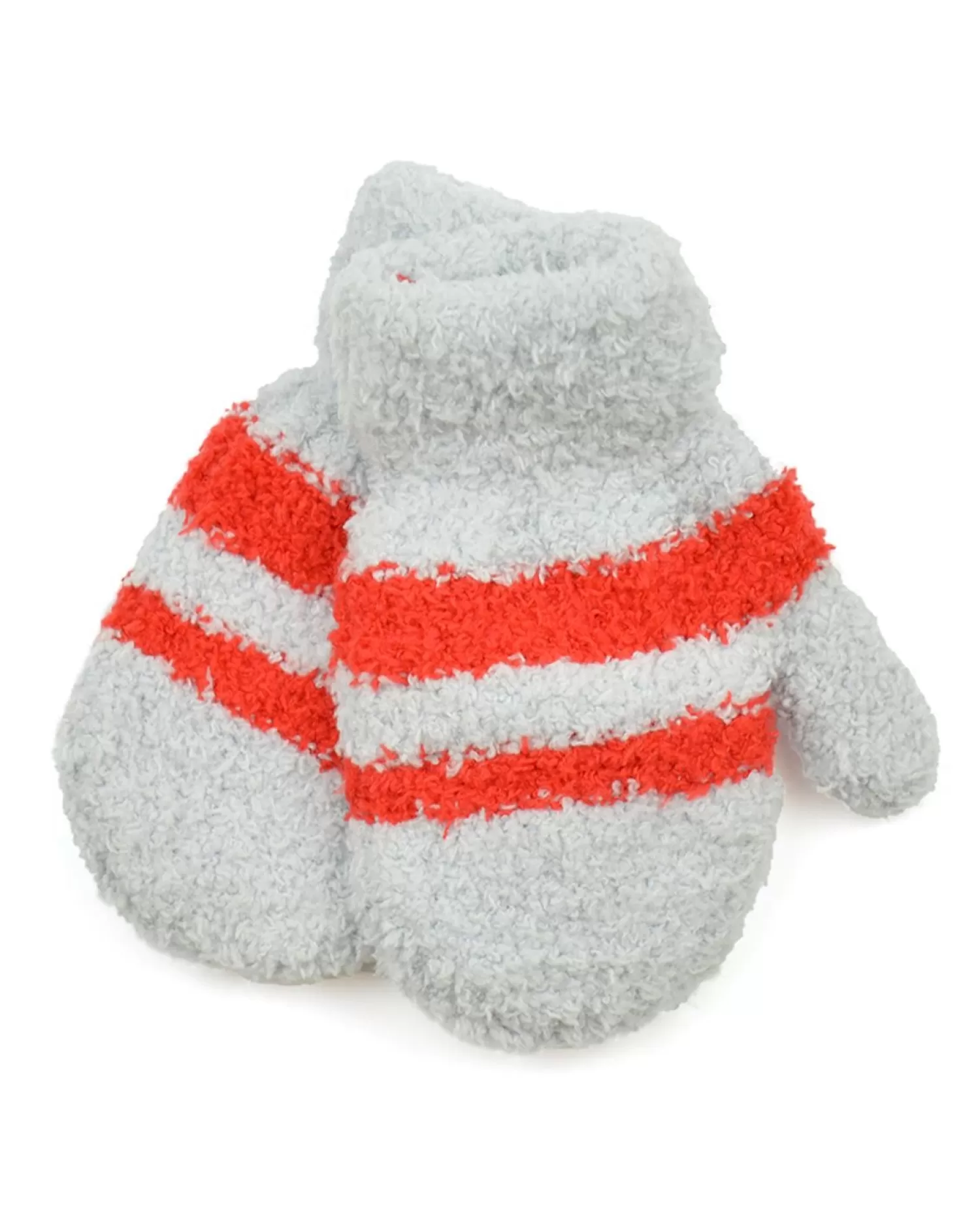 Kids * 2 Pack Babies Soft Touch Magic Mittens - Grey