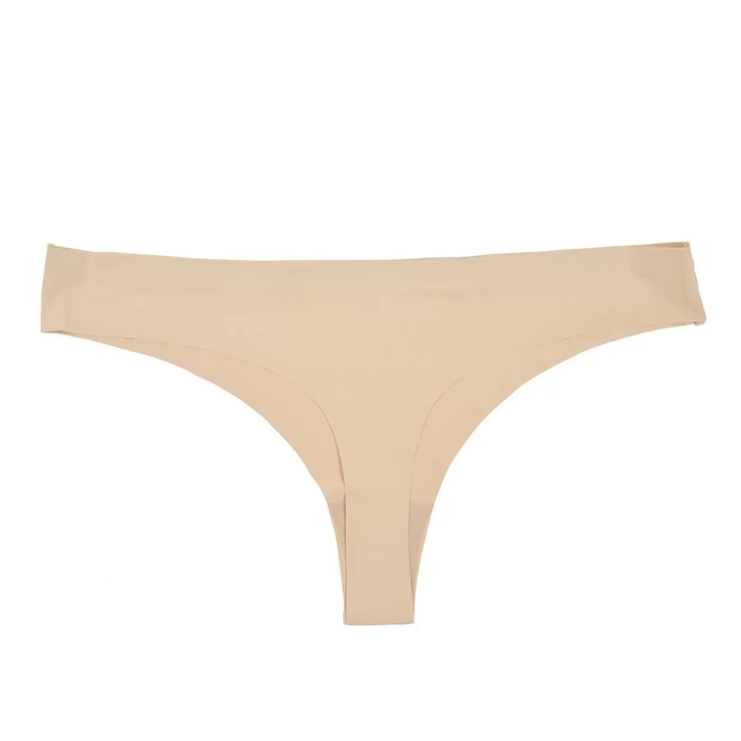 Anucci Knickers | 3 Pairs Seamless No Vpl Thongs - Nude