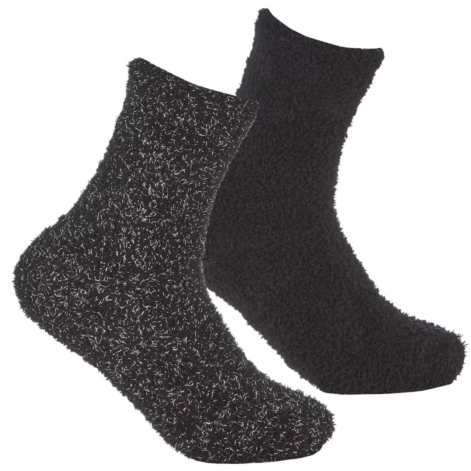 Kids * 4 Pairs Girls Fluffy Glitter Socks