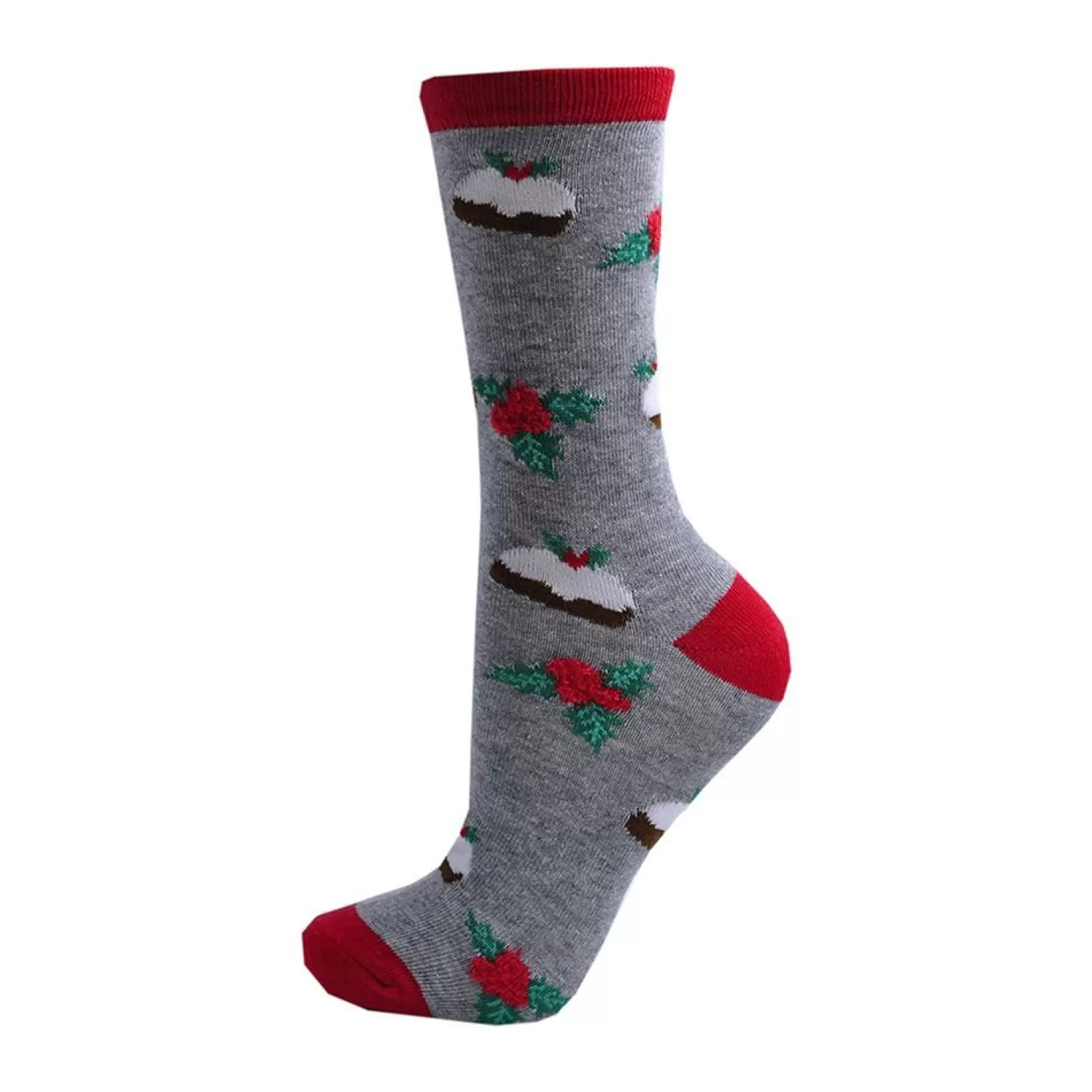 * Socks | 4 Pairs Womens Cotton Rich Christmas Socks