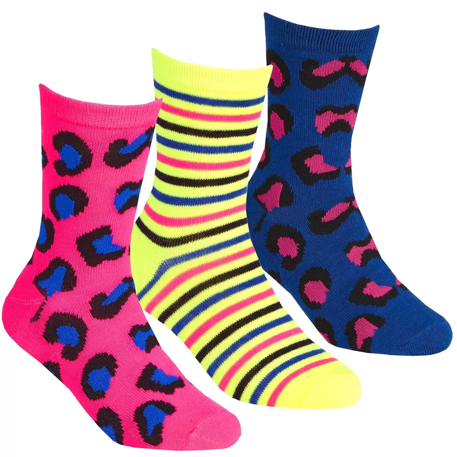 Kids * 6 Pairs Kids Animal Print Ankle Socks