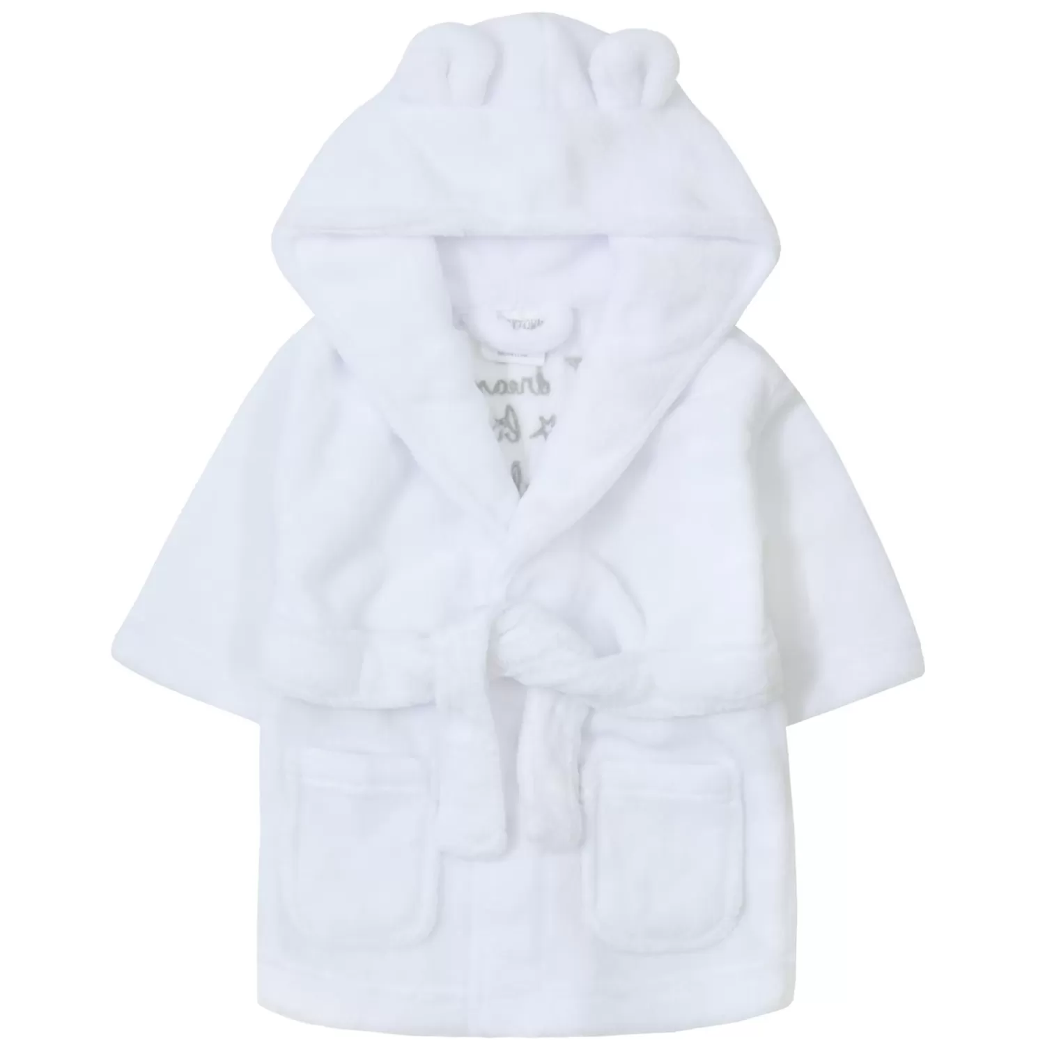 Kids Babytown Baby Dream Big Embroidered Fleece Robe