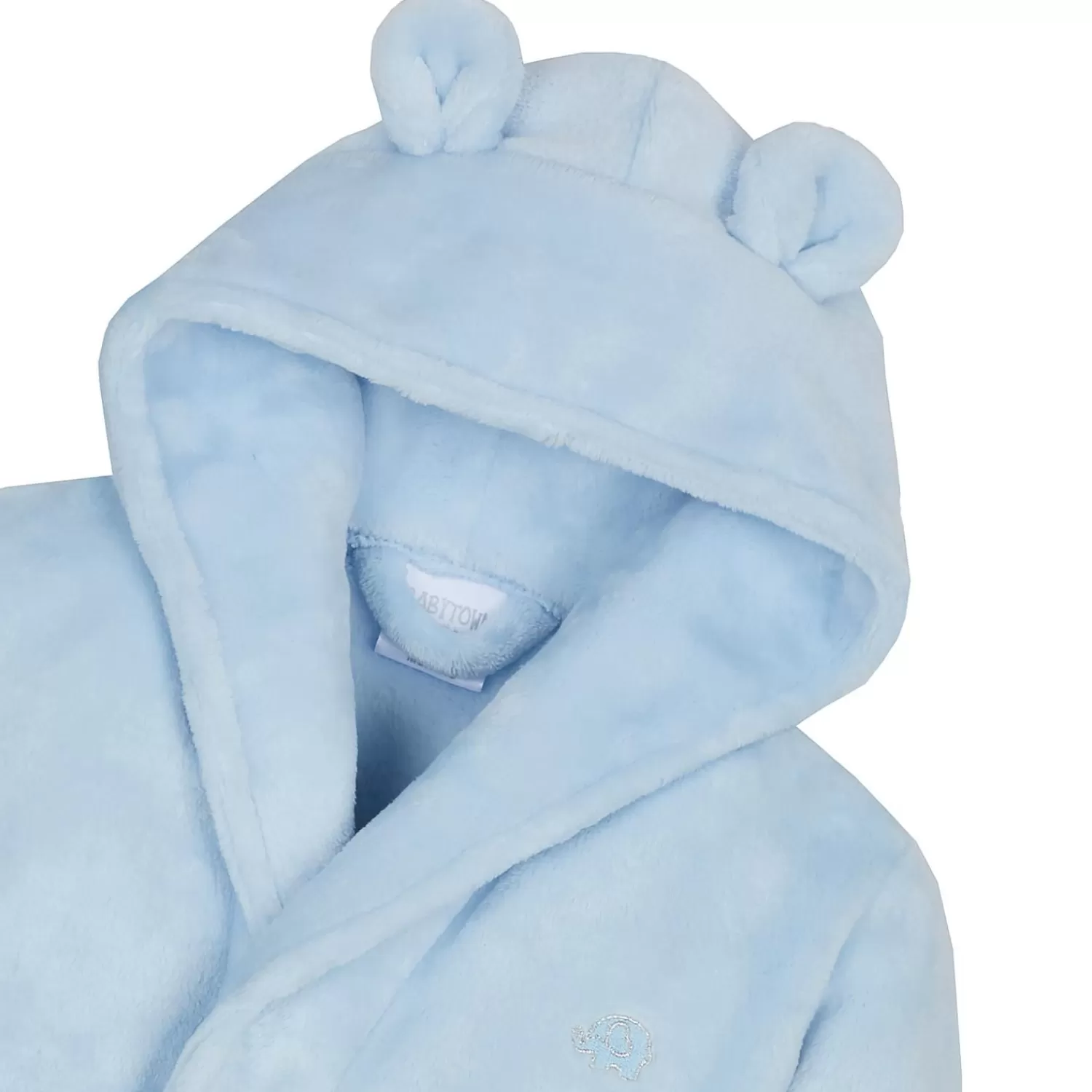 Kids Babytown Baby Elephant Fleece Robe - Blue