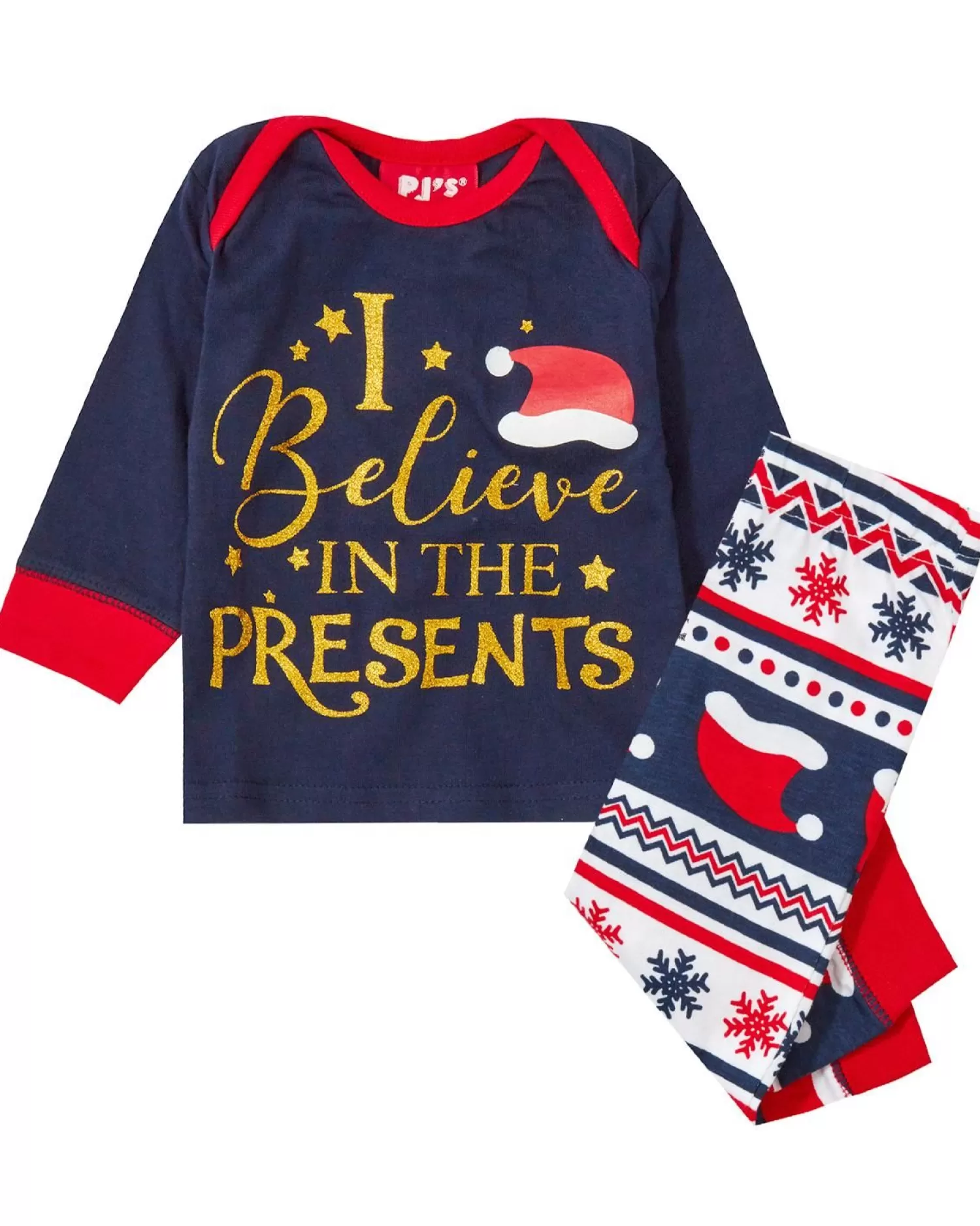 Kids * Baby I Believe In The Presents Christmas Pyjamas