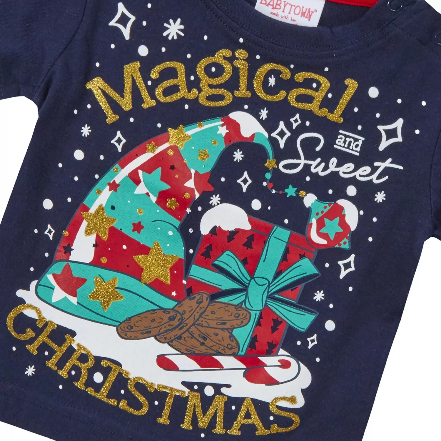 Kids Babytown Baby Magical & Sweet Christmas T-Shirt