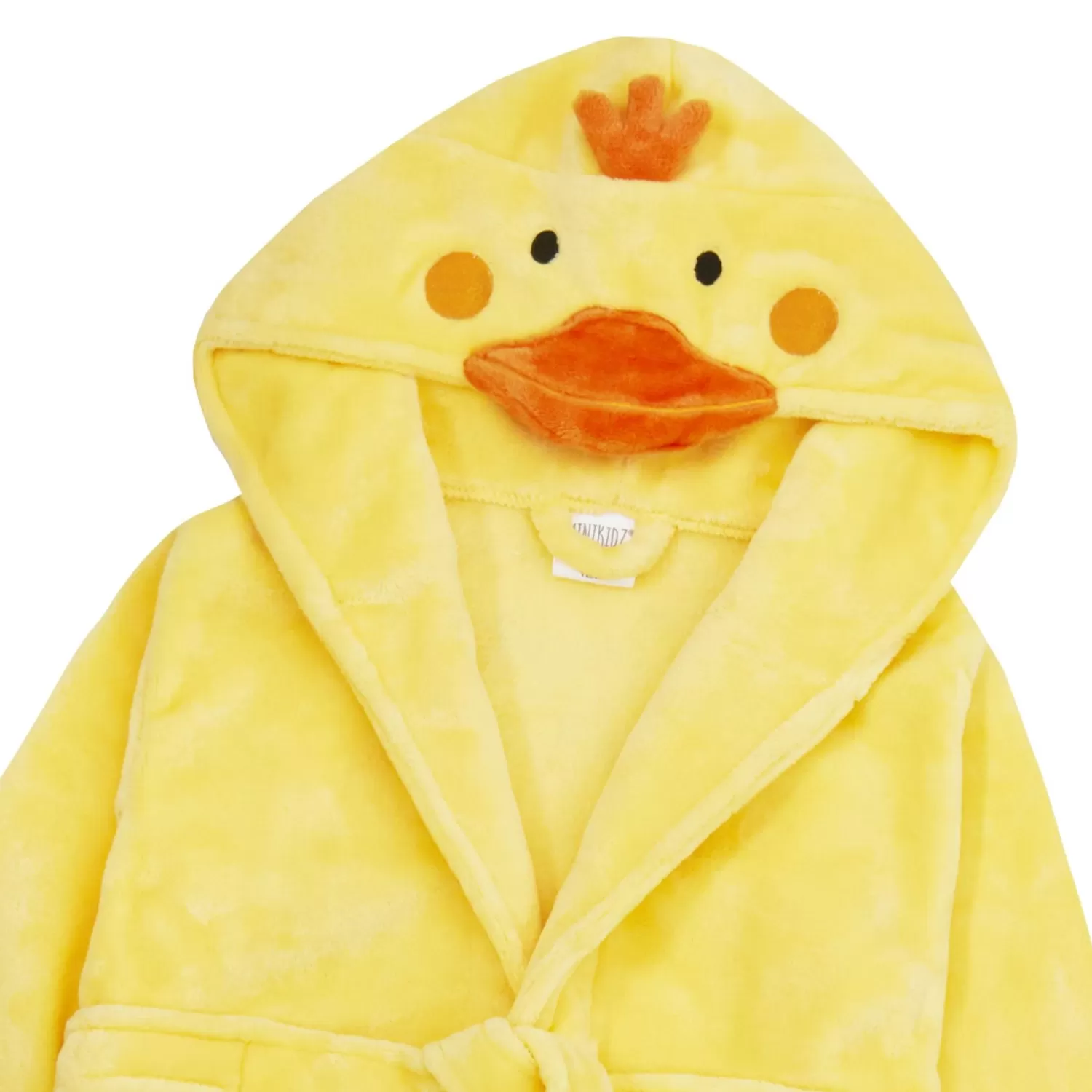 Kids Babytown Baby Yellow Duck Fleece Robe