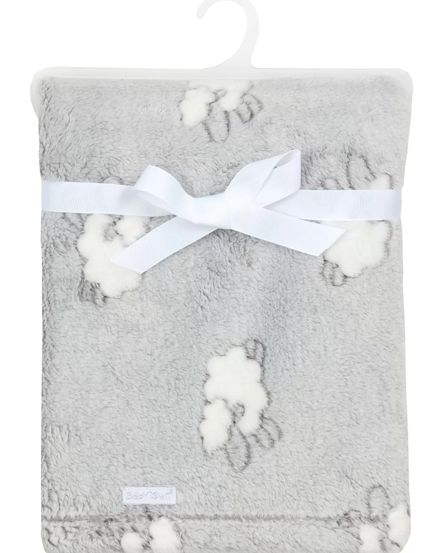 Kids Babytown Lamb Print Fleece Blanket