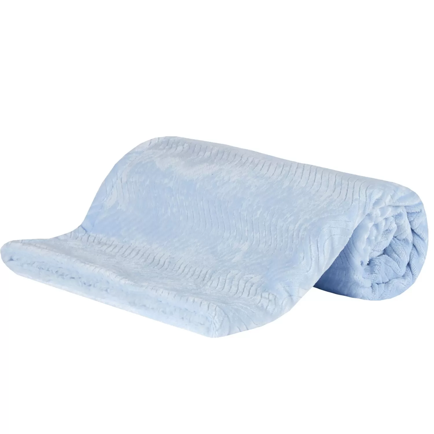 Kids Babytown Sherpa Blanket - Blue