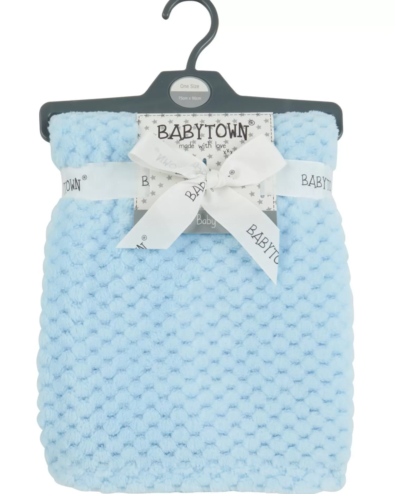 Kids Babytown Waffle Fleece Blanket - Blue