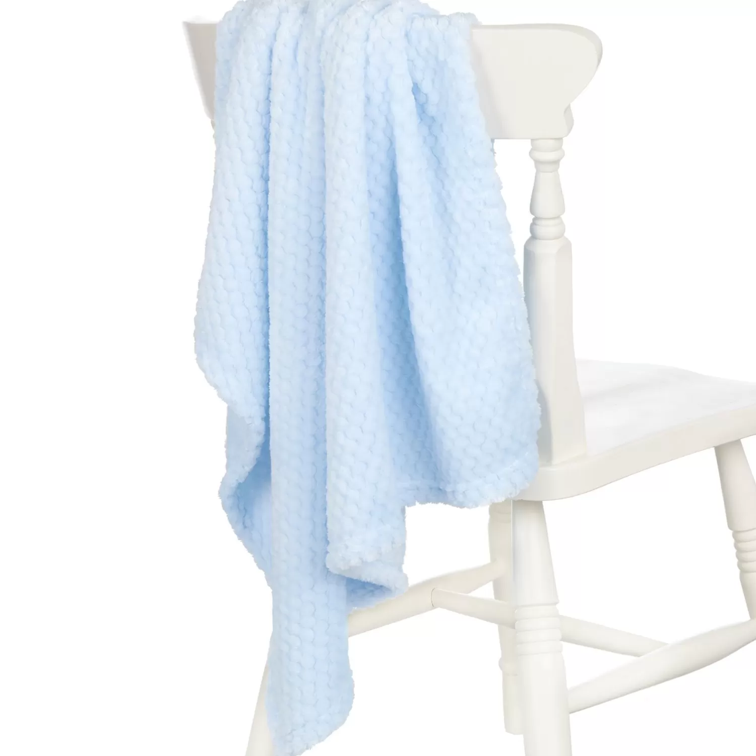 Kids Babytown Waffle Fleece Blanket - Blue