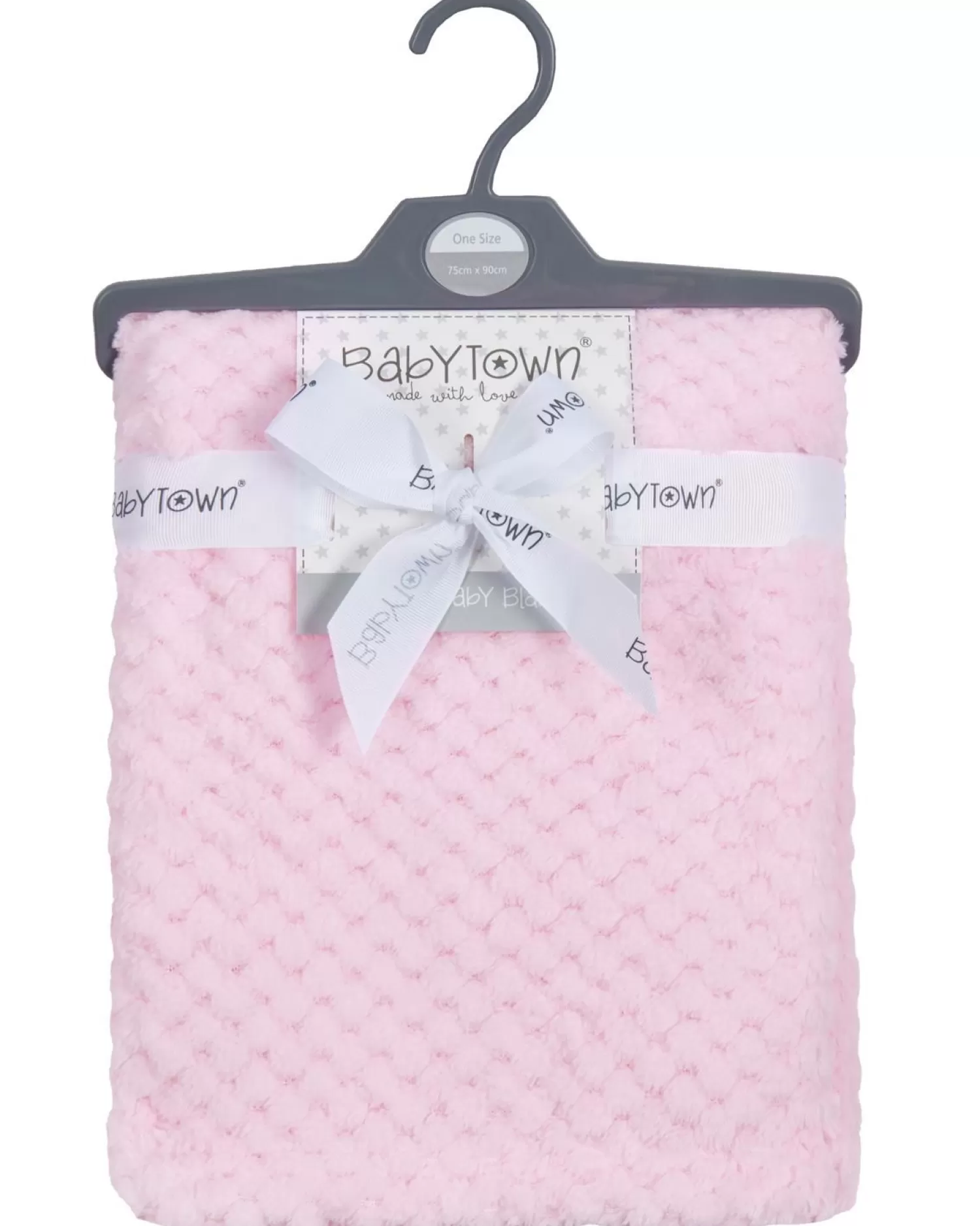 Kids Babytown Waffle Fleece Blanket - Pink