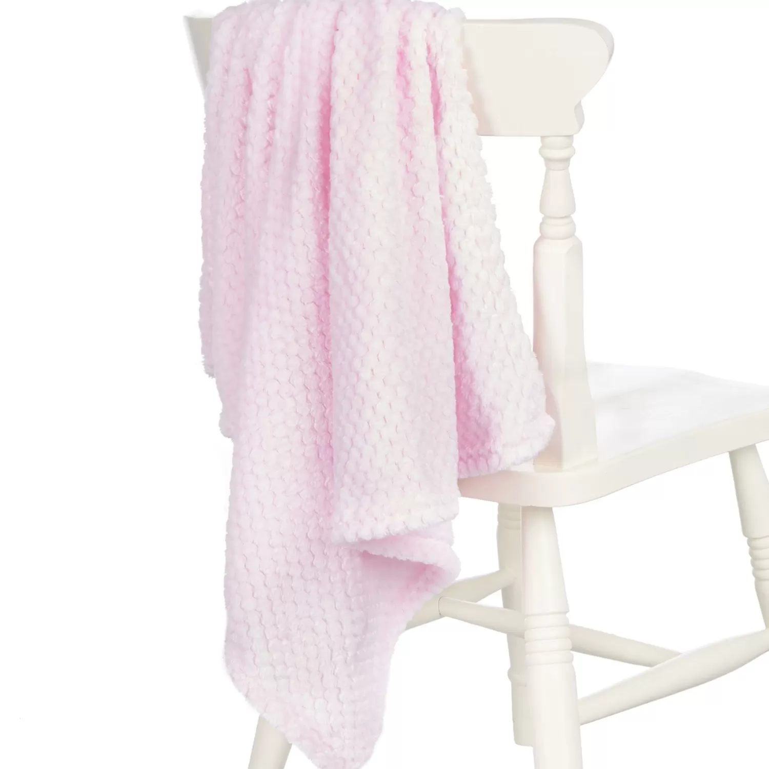 Kids Babytown Waffle Fleece Blanket - Pink