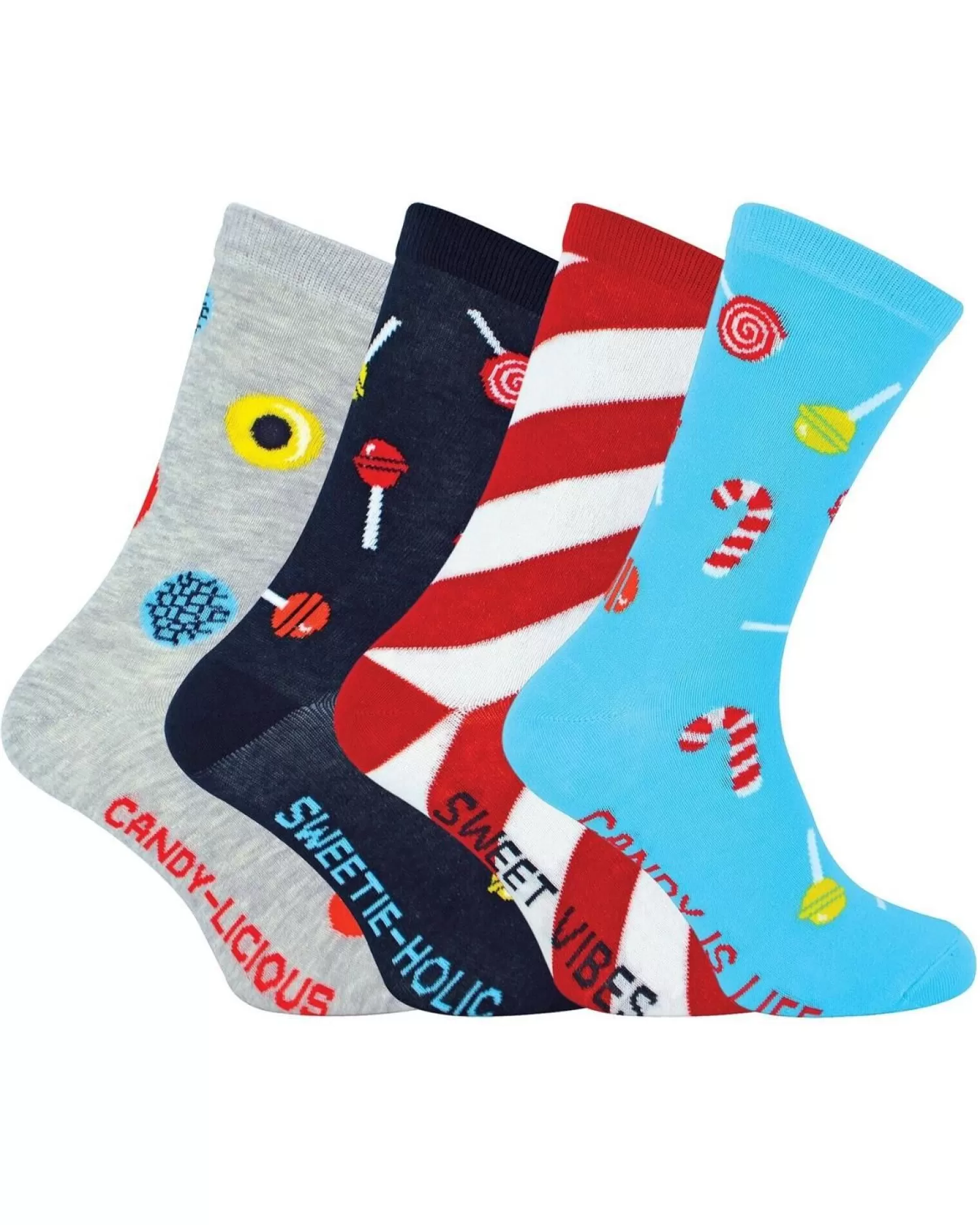 Men BOXT Socks Mens 4 Pack Sweet Shop Gift Set