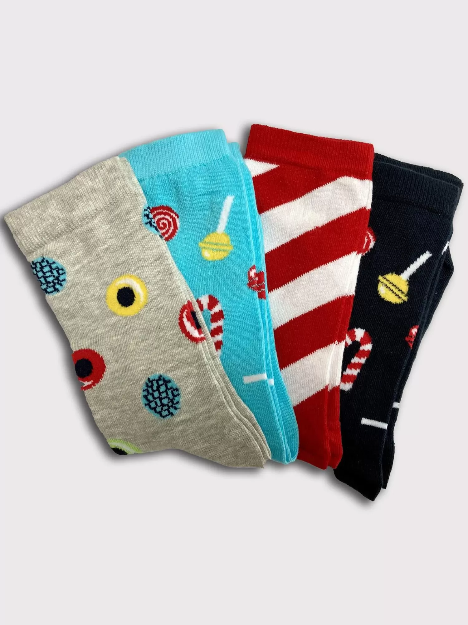 Men BOXT Socks Mens 4 Pack Sweet Shop Gift Set