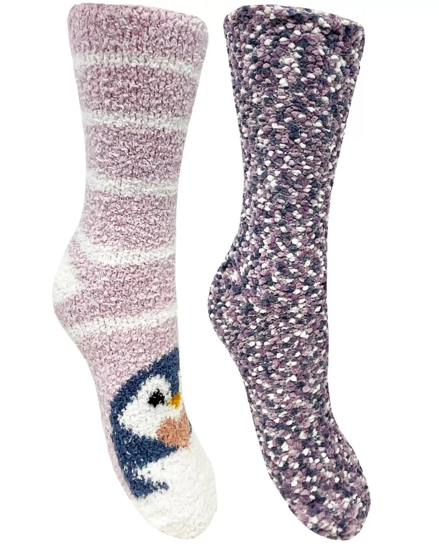 Bramble Socks | 2 Pack Penguin Fluffy Socks