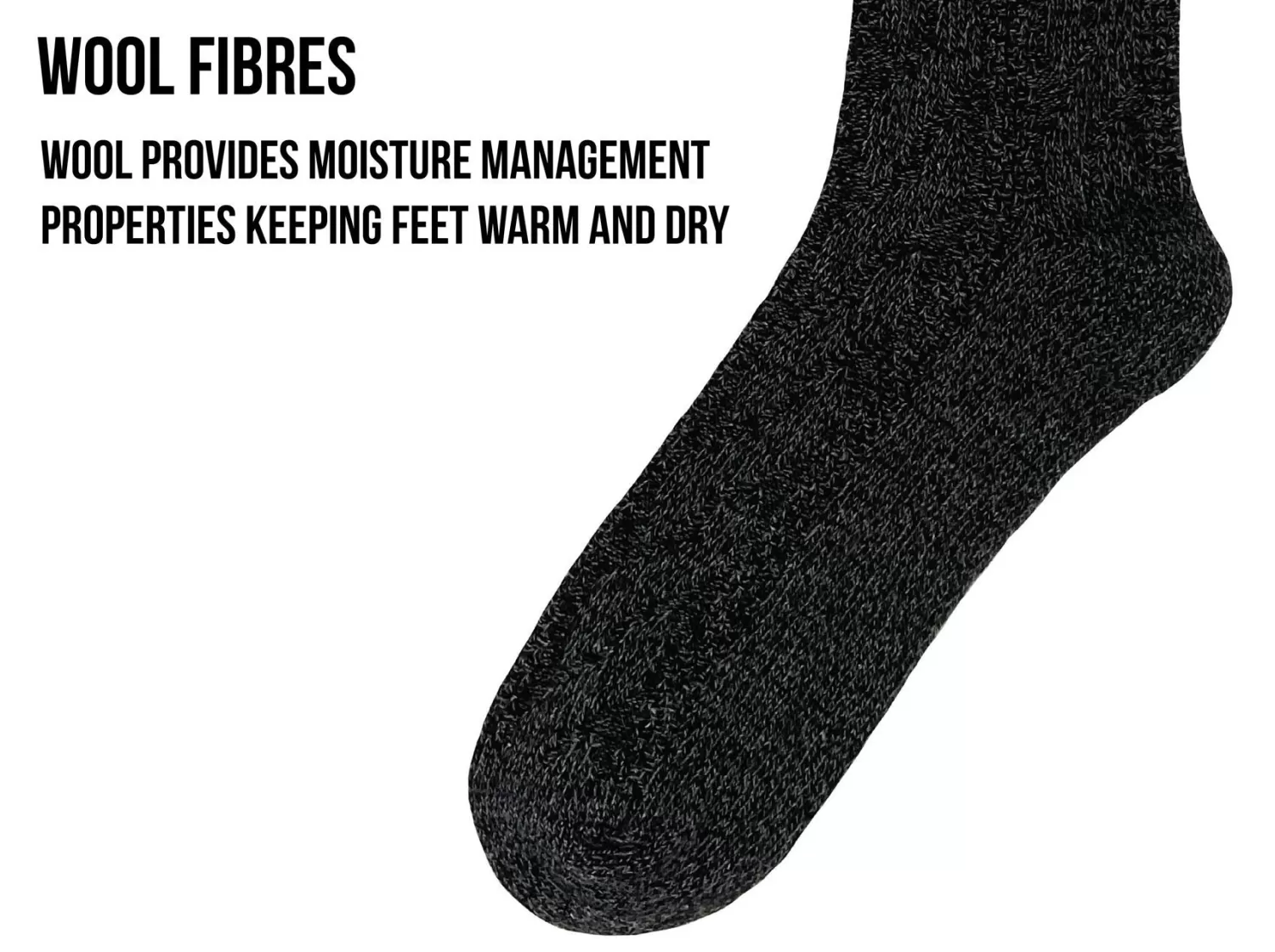 Men Bramble 3 Pack Mens Wool Blend Hiking Socks