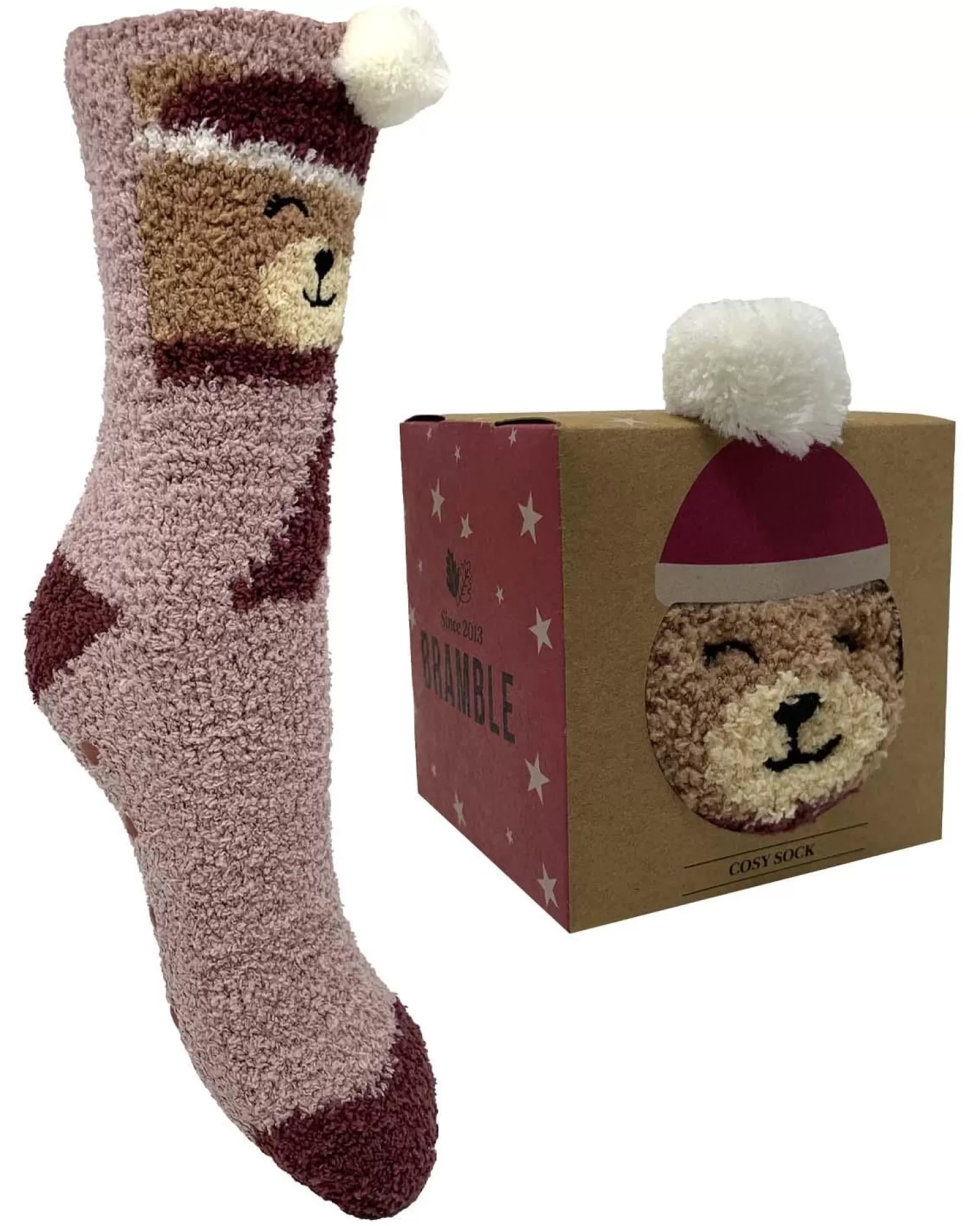 Bramble Socks | Bear Fluffy Socks Gift Box