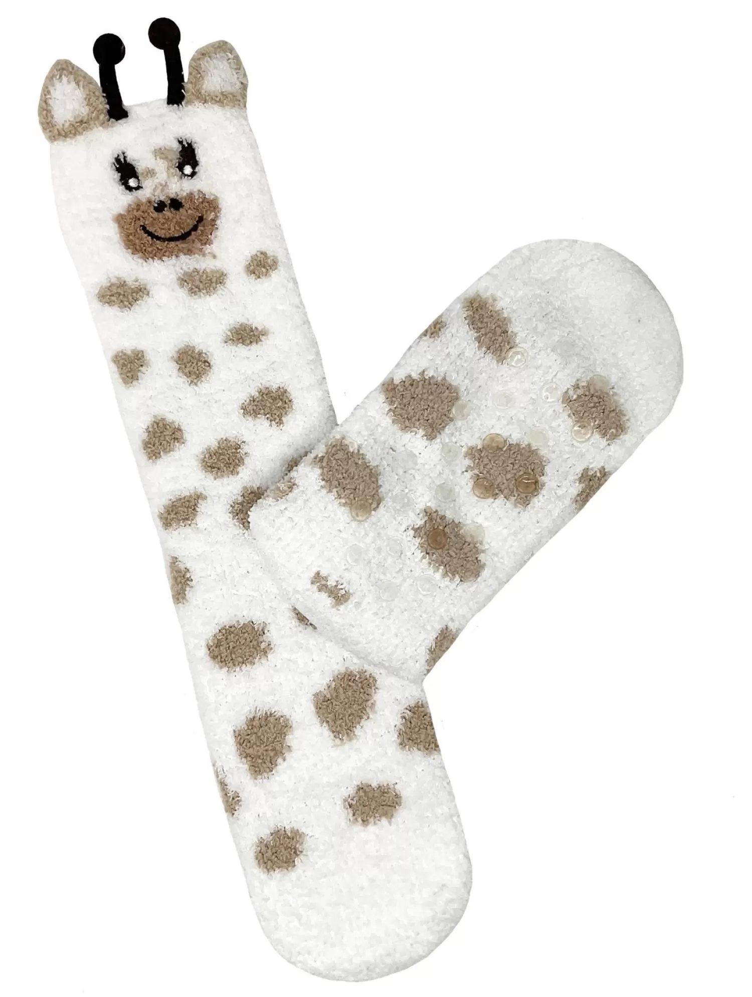 Bramble Socks | Giraffe Fluffy Socks Gift Box