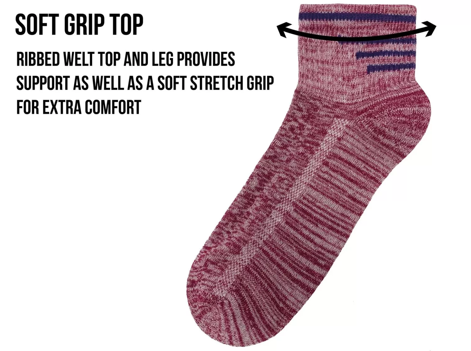 Bramble Socks | Womens 3 Pack Low Cut Trail Socks