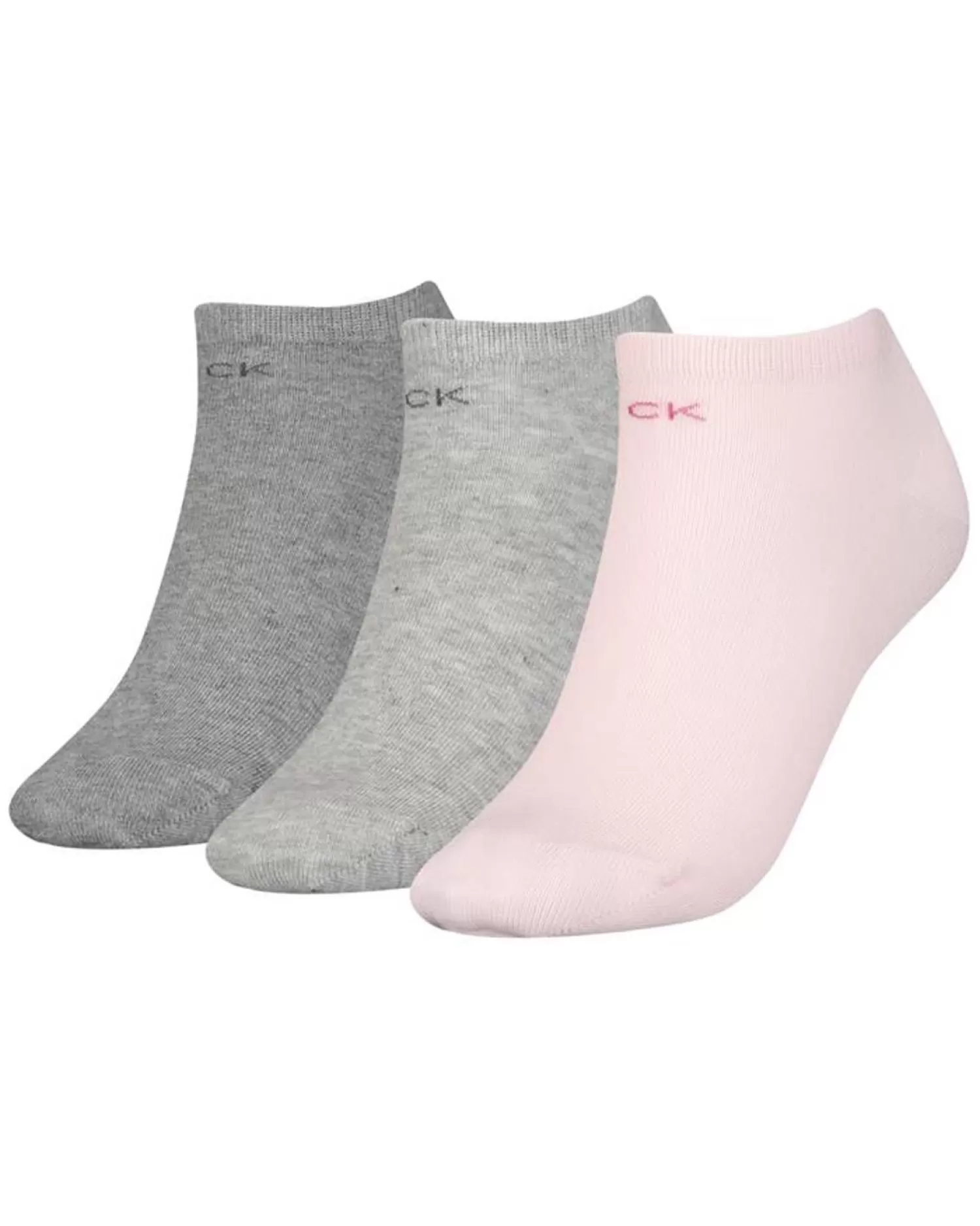 Calvin Klein Socks | Womens 3 Pack Trainer Socks - Pink