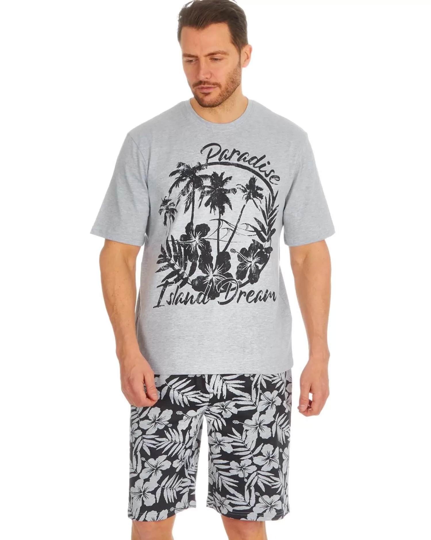 Men Cargo Bay Mens Paradise Short Pyjamas - Navy