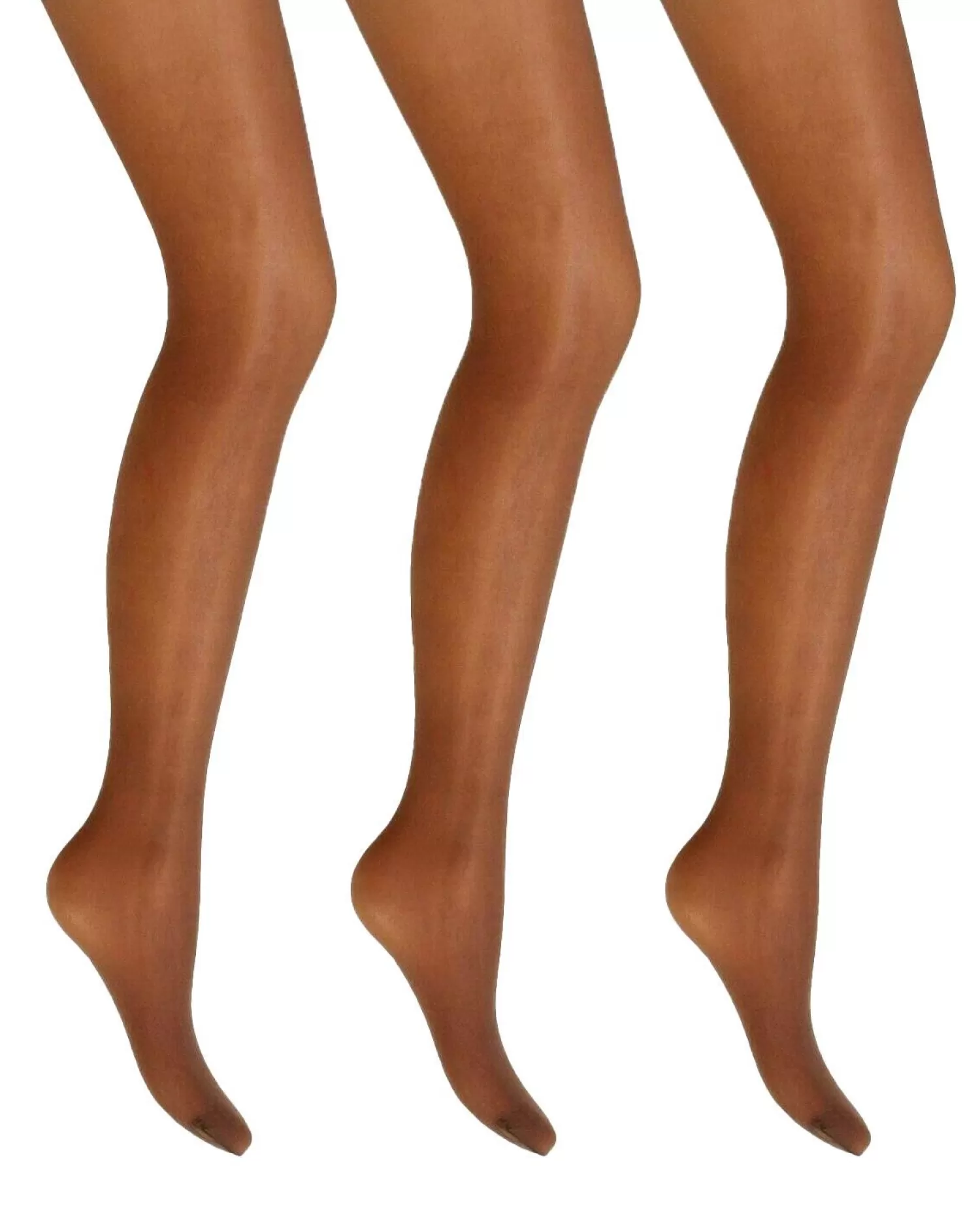 Cindy Tights | 3 Pack 20 Denier Ladder Resist Tights - American Tan