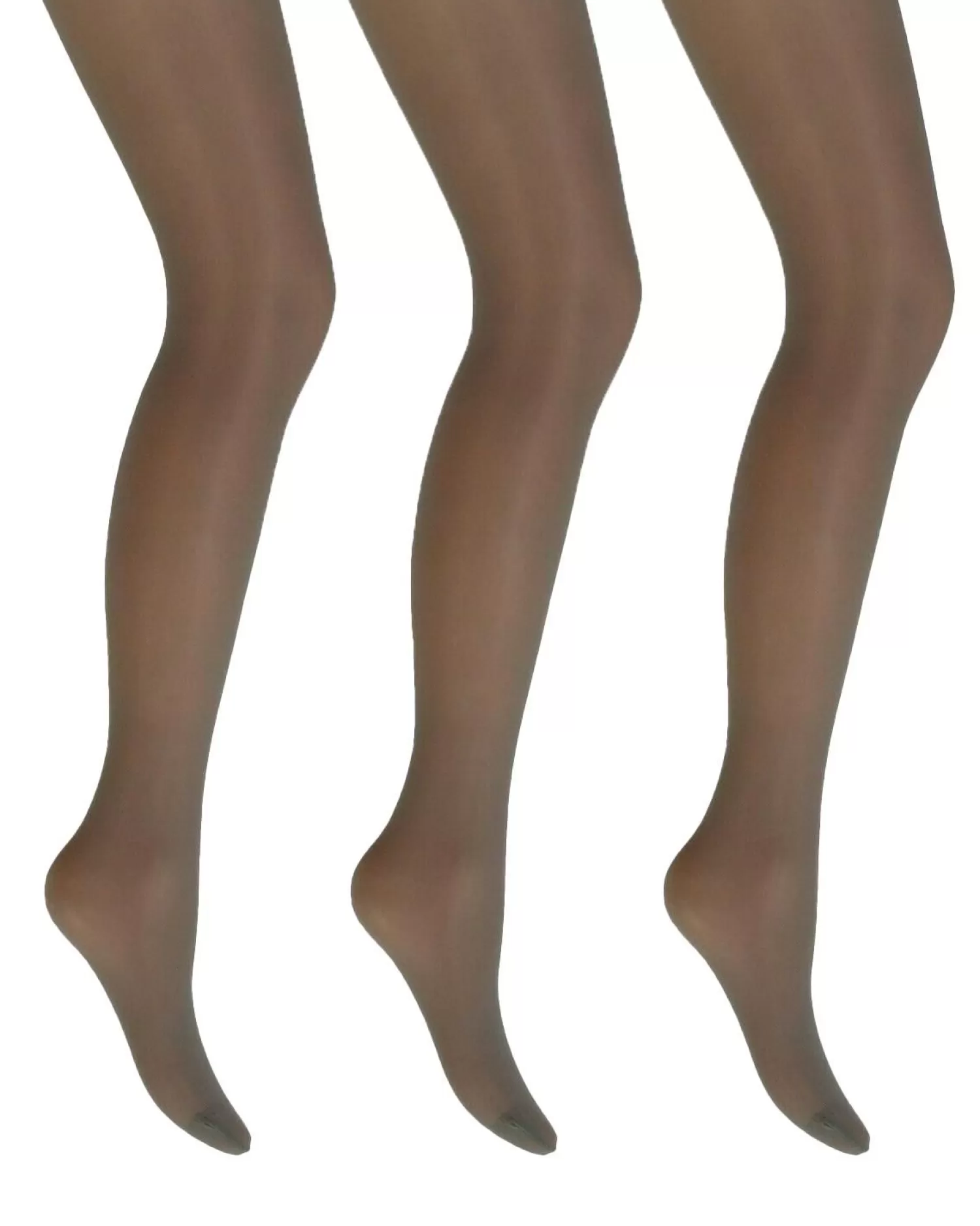 Cindy Tights | 3 Pack 20 Denier Ladder Resist Tights - Paloma Mink