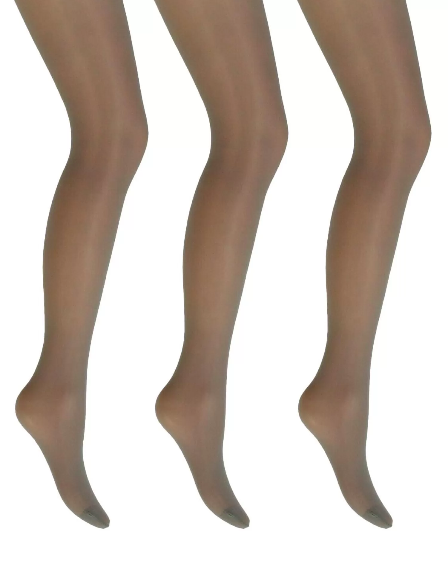 Cindy Tights | 3 Pack 20 Denier Ladder Resist Tights - Pearl Grey