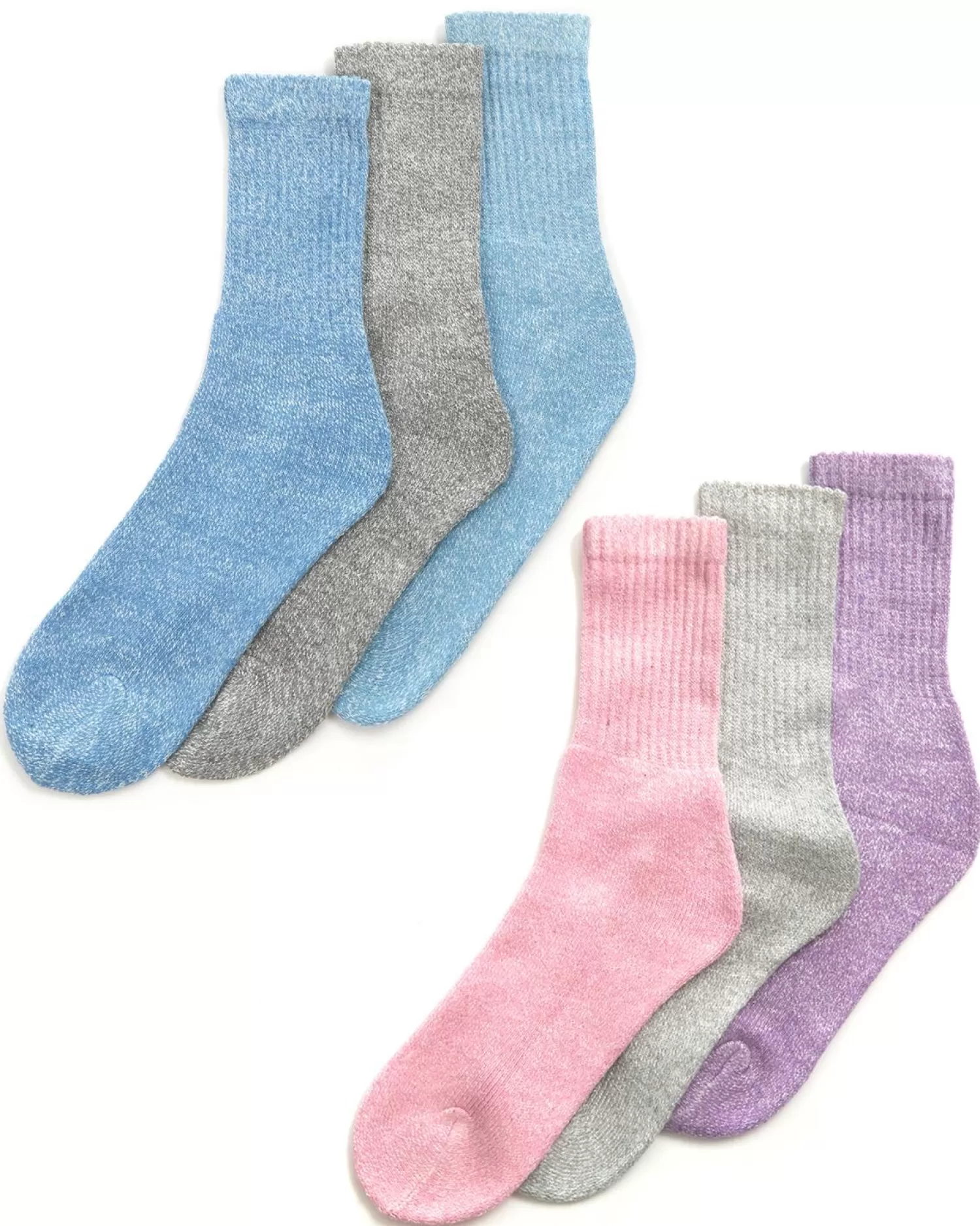 Cottonique Socks | Womens 6 Pack Cotton Rich Boot Socks