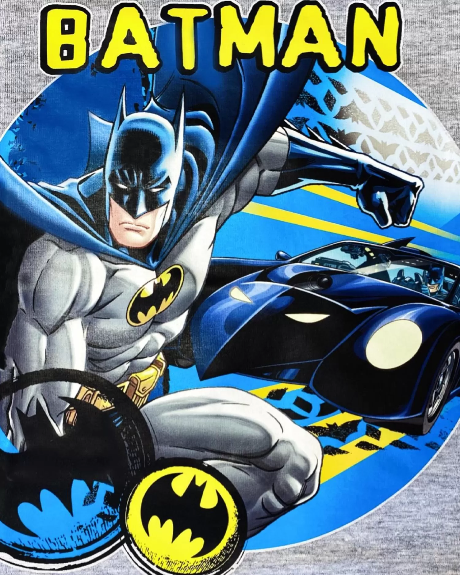 Kids DC Comics Kids Batman With Batmobile Pyjamas