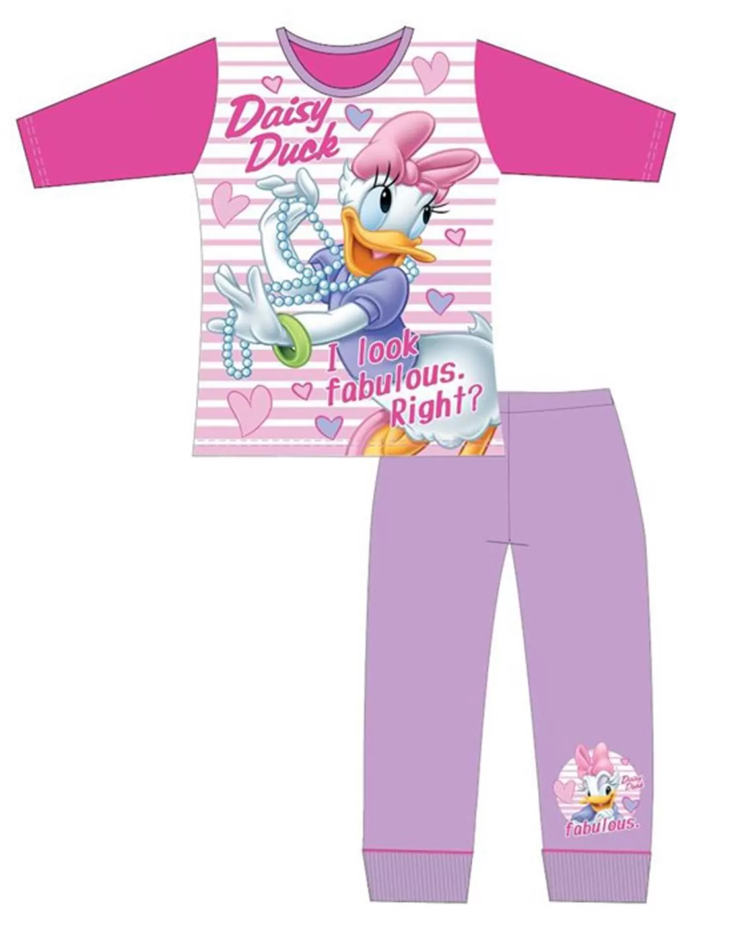 Kids Disney Kids Daisy Duck Fabulous Pyjamas