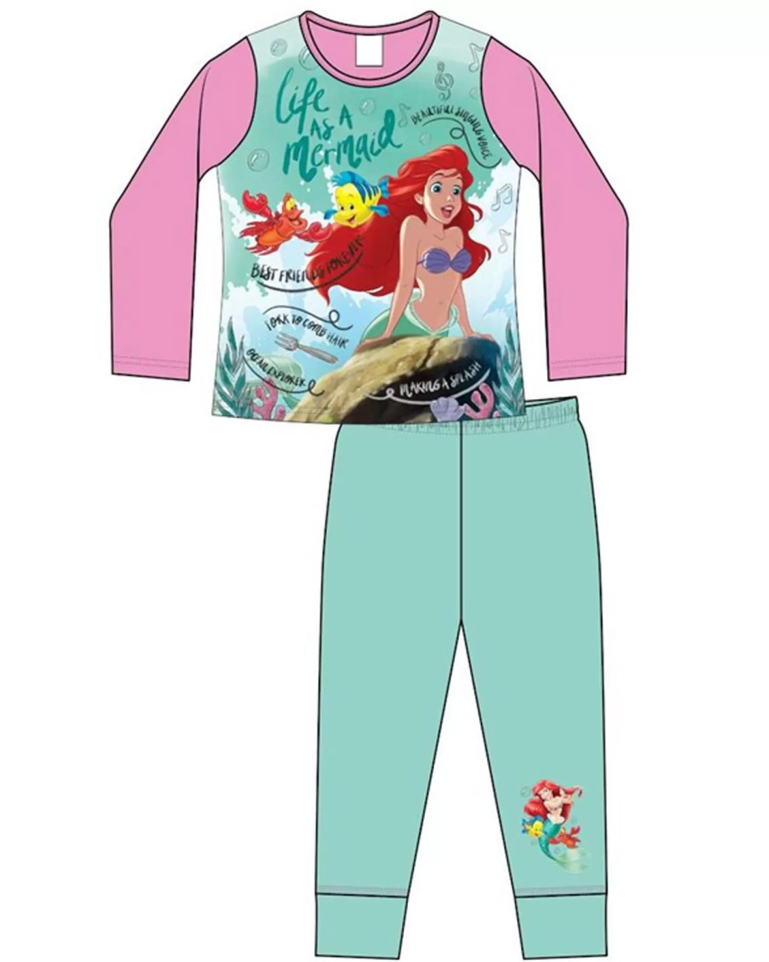 Kids Disney Kids Little Mermaid Pyjamas