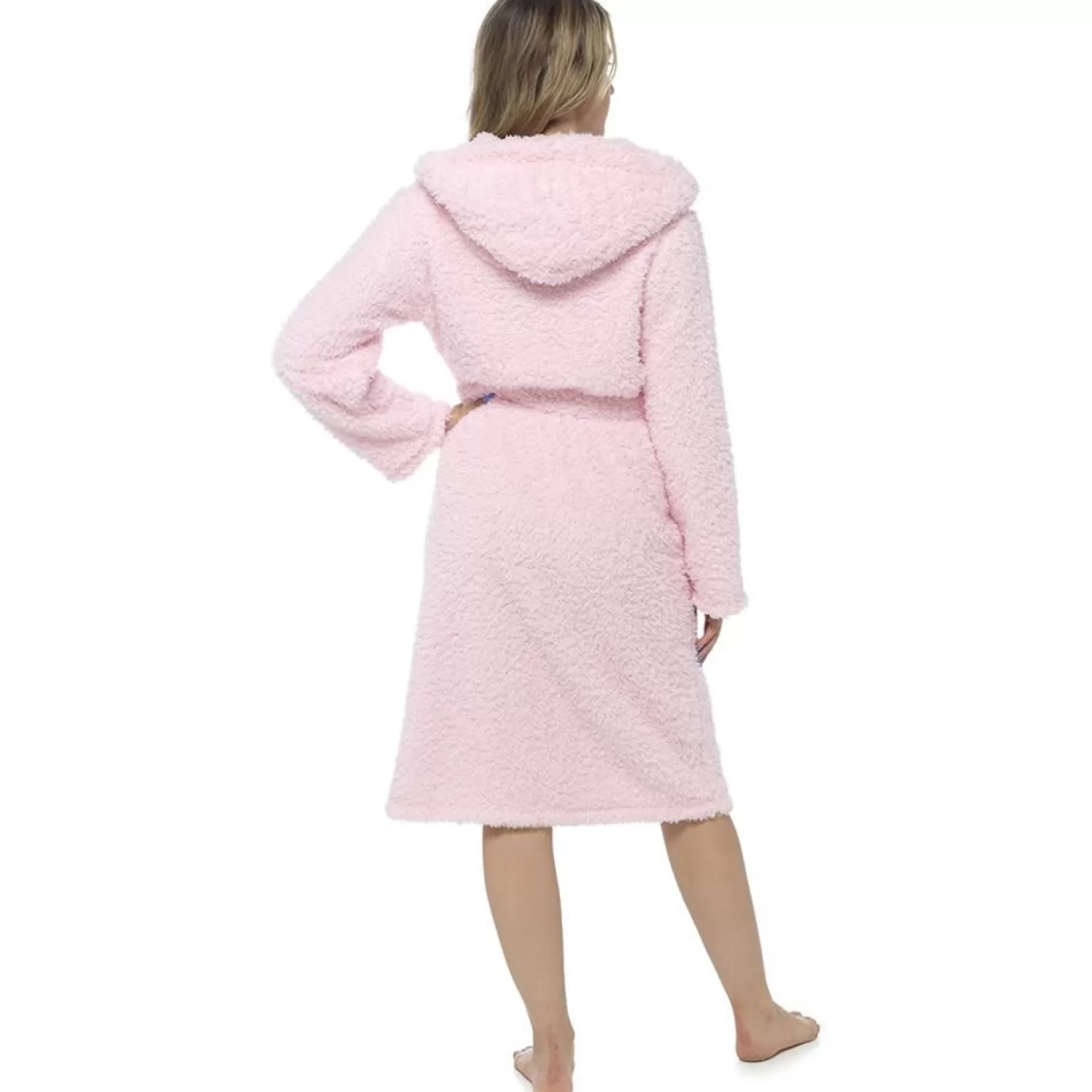 * Dressing Gowns | Fluffy Dressing Gown - Pink