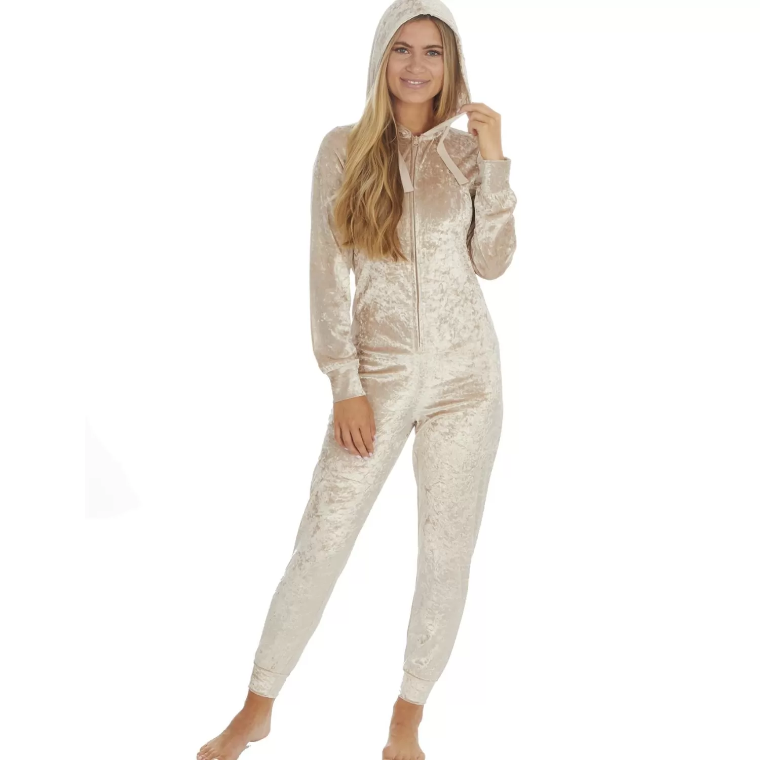 Forever Dreaming Onesies | Crushed Velvet Onesie - Gold