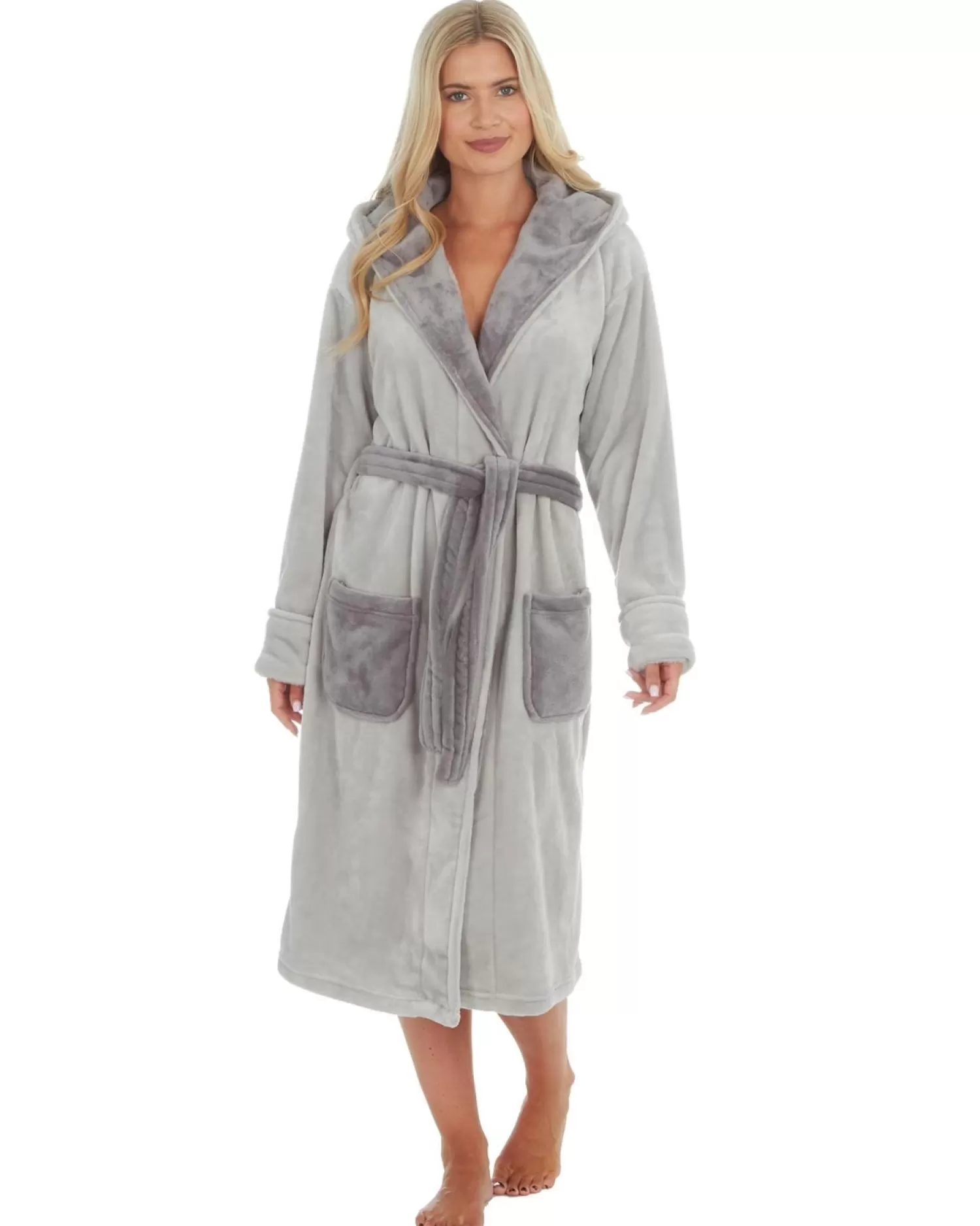 Forever Dreaming Dressing Gowns | Grey Panda Dressing Gown