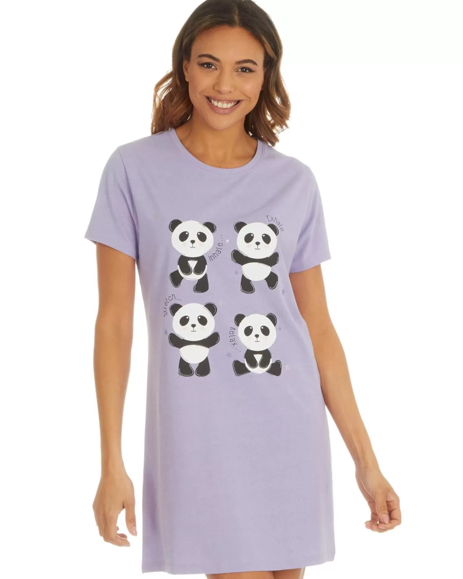 Forever Dreaming Nighties | Lilac Panda Nightie