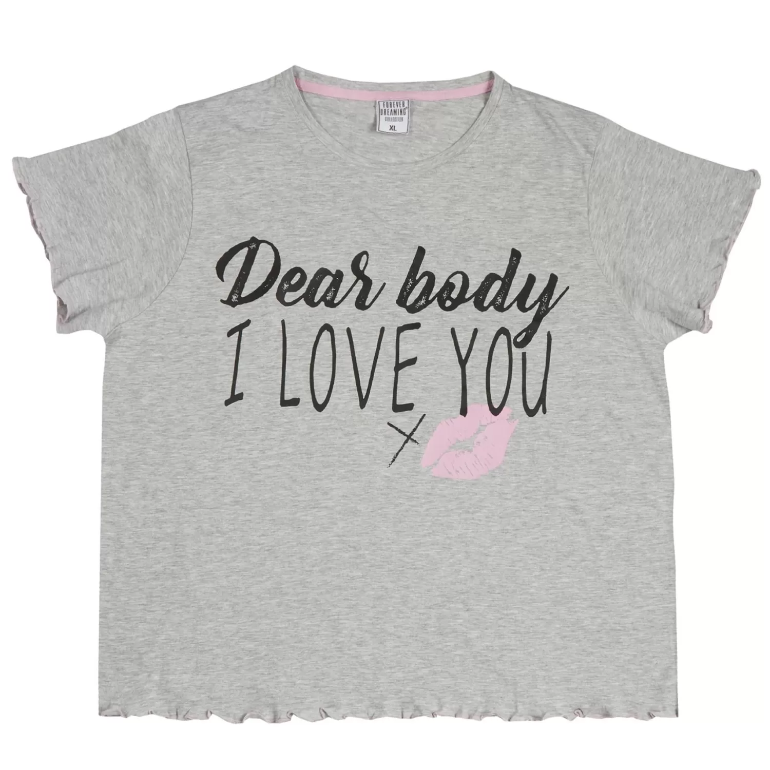 Forever Dreaming Pyjamas | Plus Size 'Dear Body' Short Pyjamas
