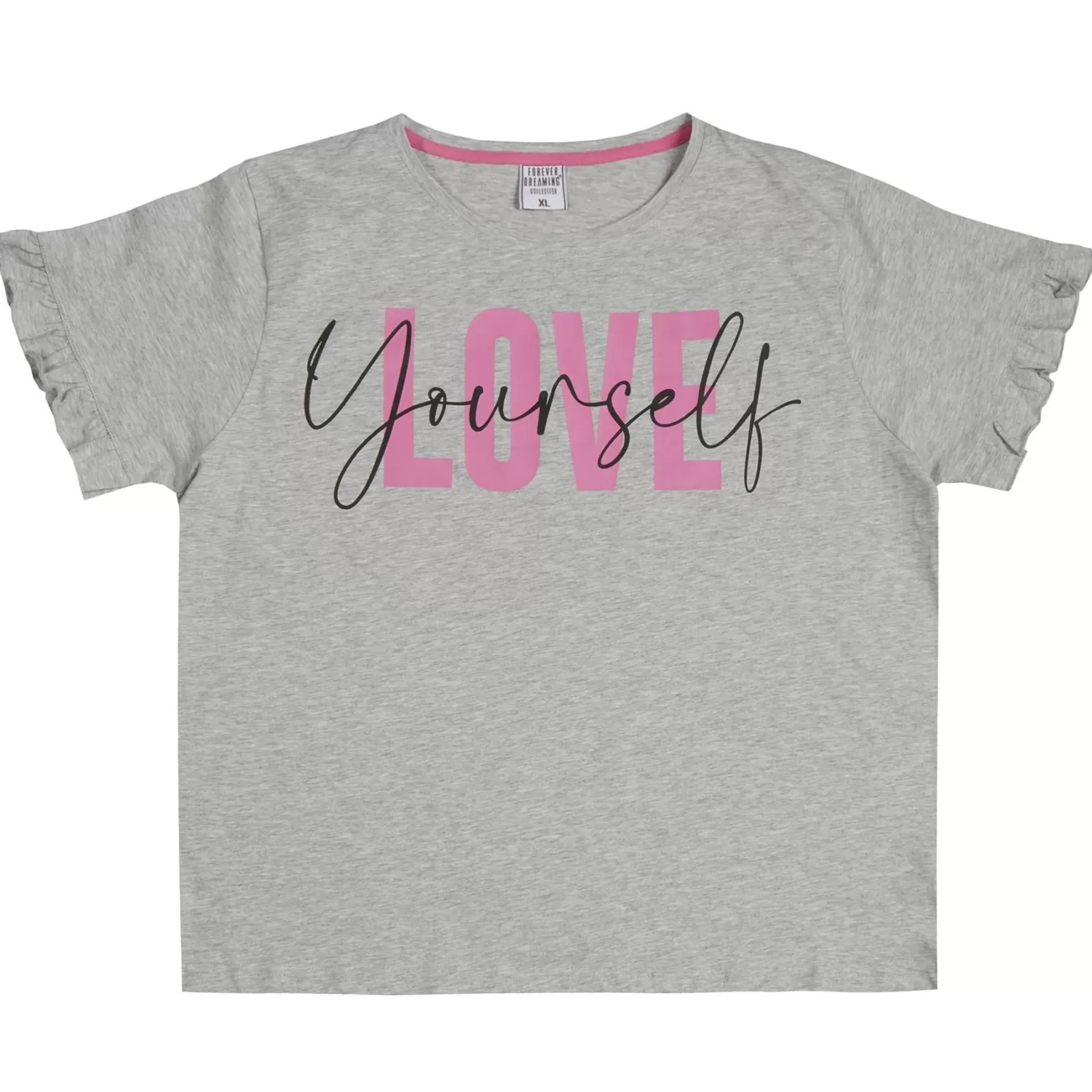 Forever Dreaming Pyjamas | Plus Size 'Love Yourself' Short Pyjamas