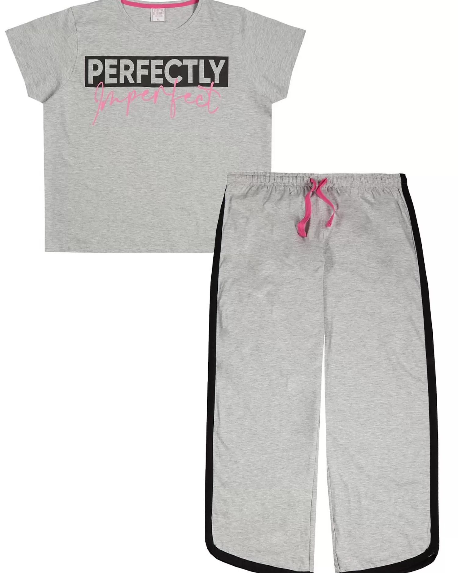 Forever Dreaming Pyjamas | Plus Size 'Perfectly Imperfect' Long Pyjamas