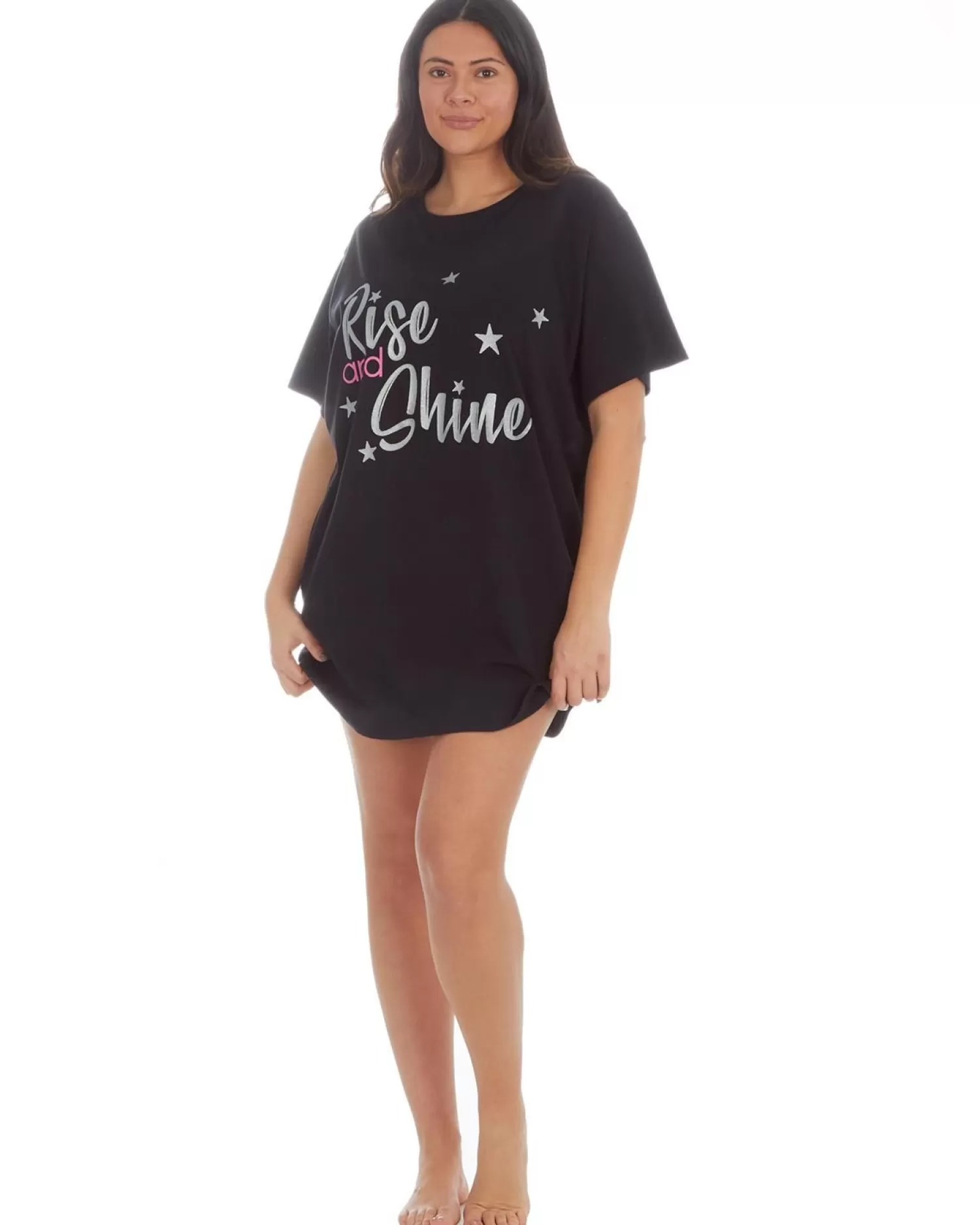 Forever Dreaming Nighties | Plus Size 'Rise & Shine' Nightie