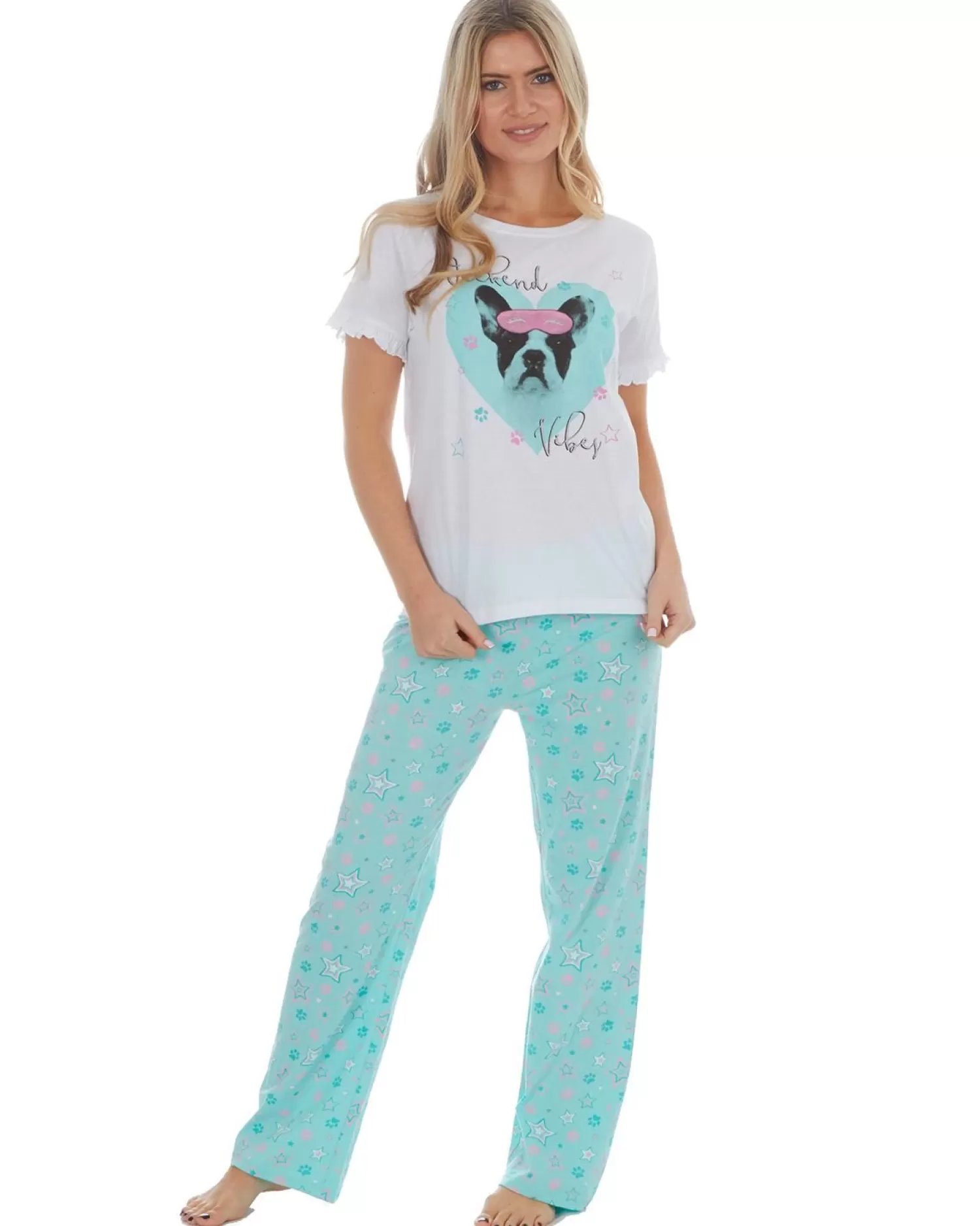 Forever Dreaming Pyjamas | Puppy Weekend Vibes Pyjamas