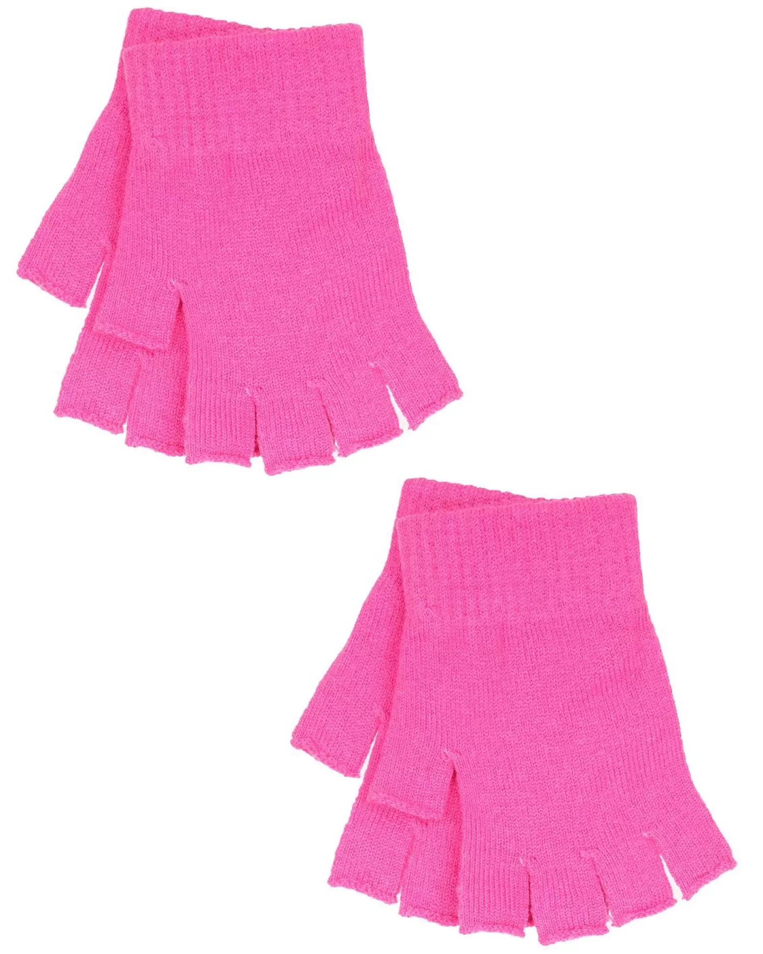 Foxbury Gloves | 2 Pack Womens Fingerless Gloves - Pink