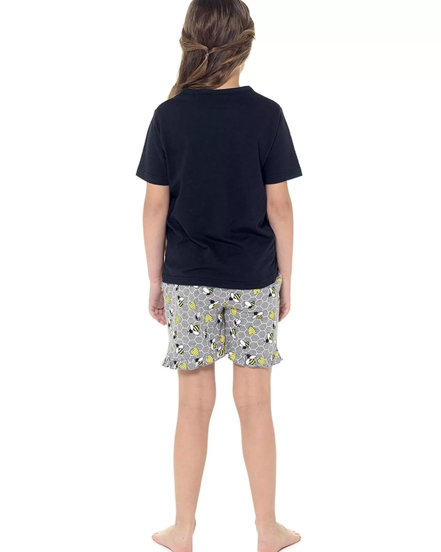 Kids Foxbury Girls Bee Short Pyjamas