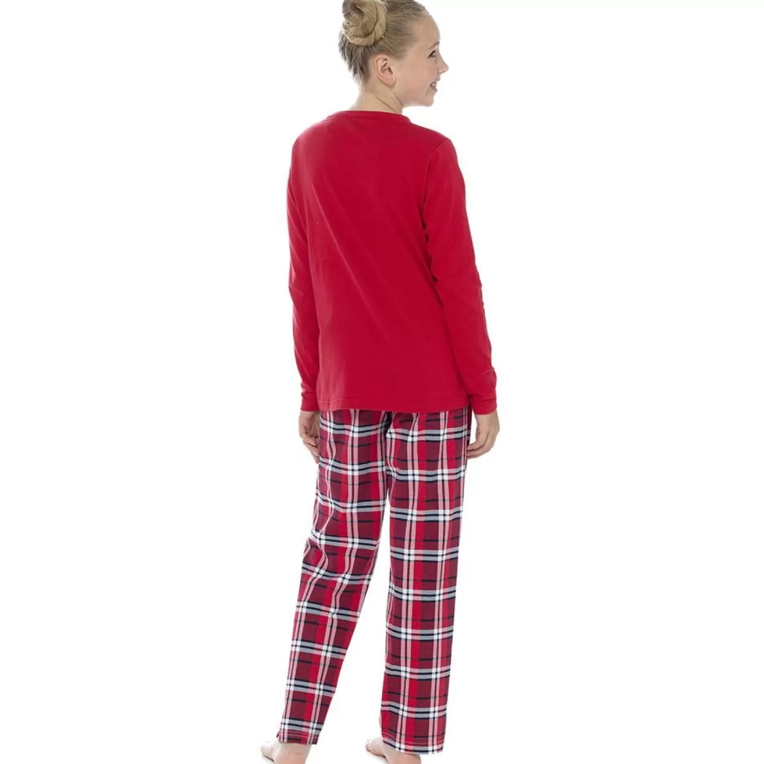 Kids Foxbury Girls Merry & Bright Christmas Pyjamas