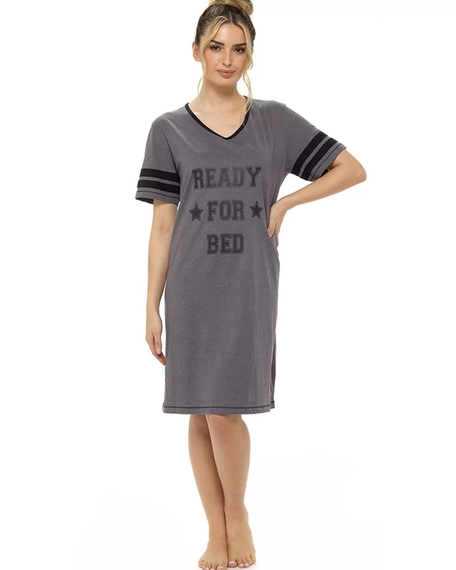 Foxbury Nighties | Varsity Ready For Bed Nightie