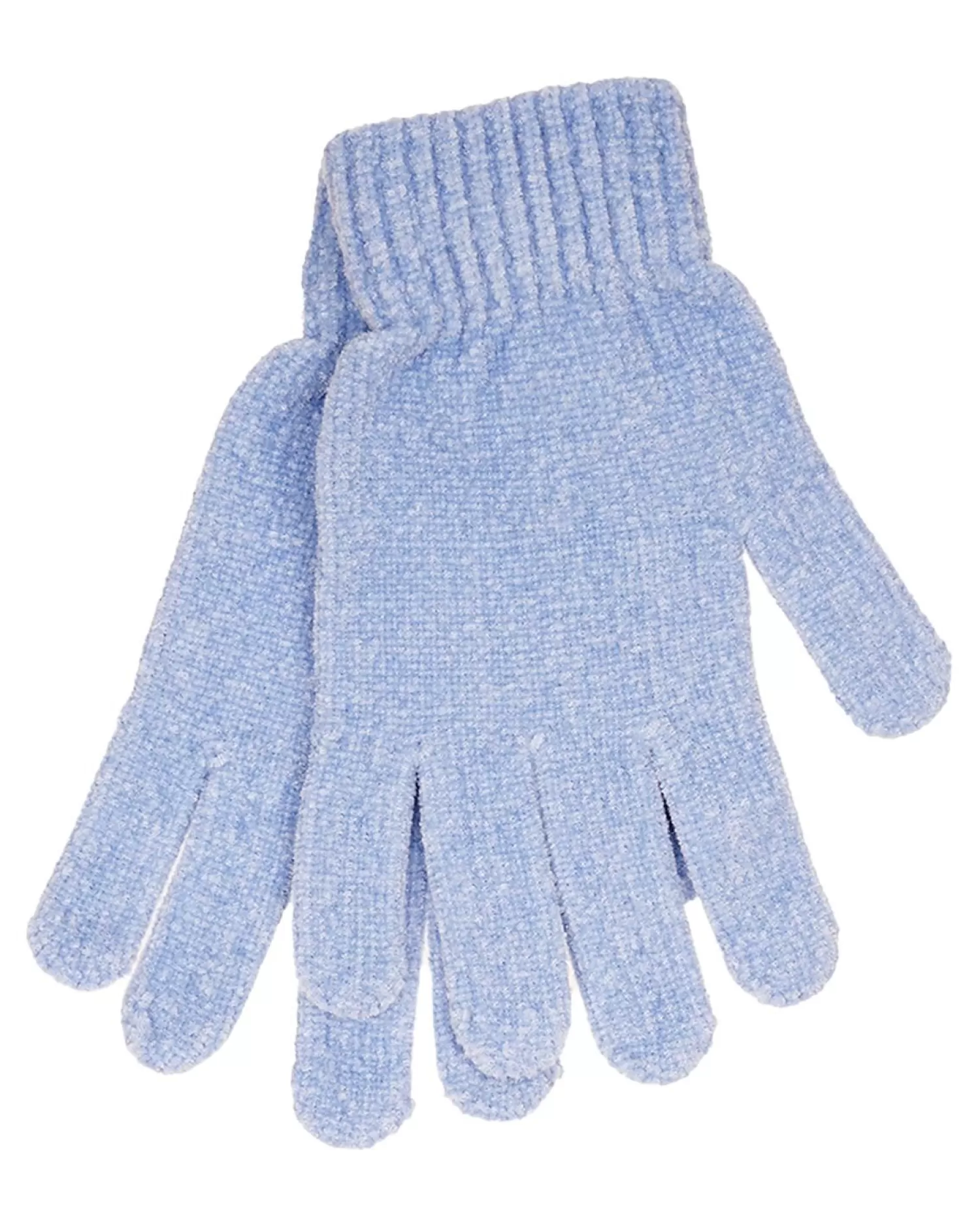 Foxbury Gloves | Womens Thermal Chenille Magic Gloves - Blue