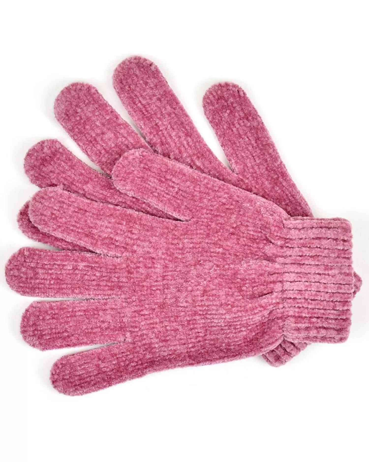 Foxbury Gloves | Womens Thermal Chenille Magic Gloves - Heather