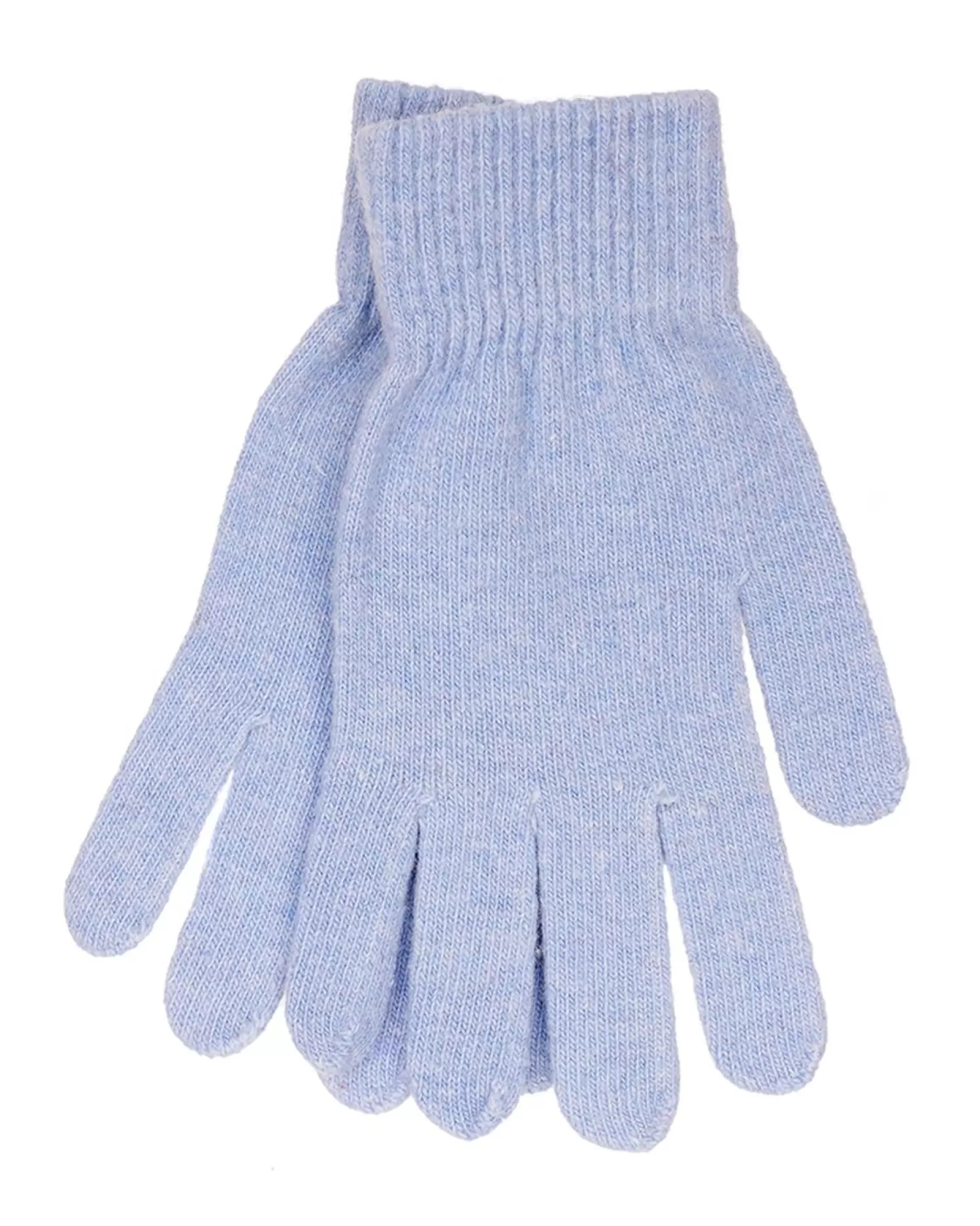 Foxbury Gloves | Womens Wool Mix Magic Gloves - Blue