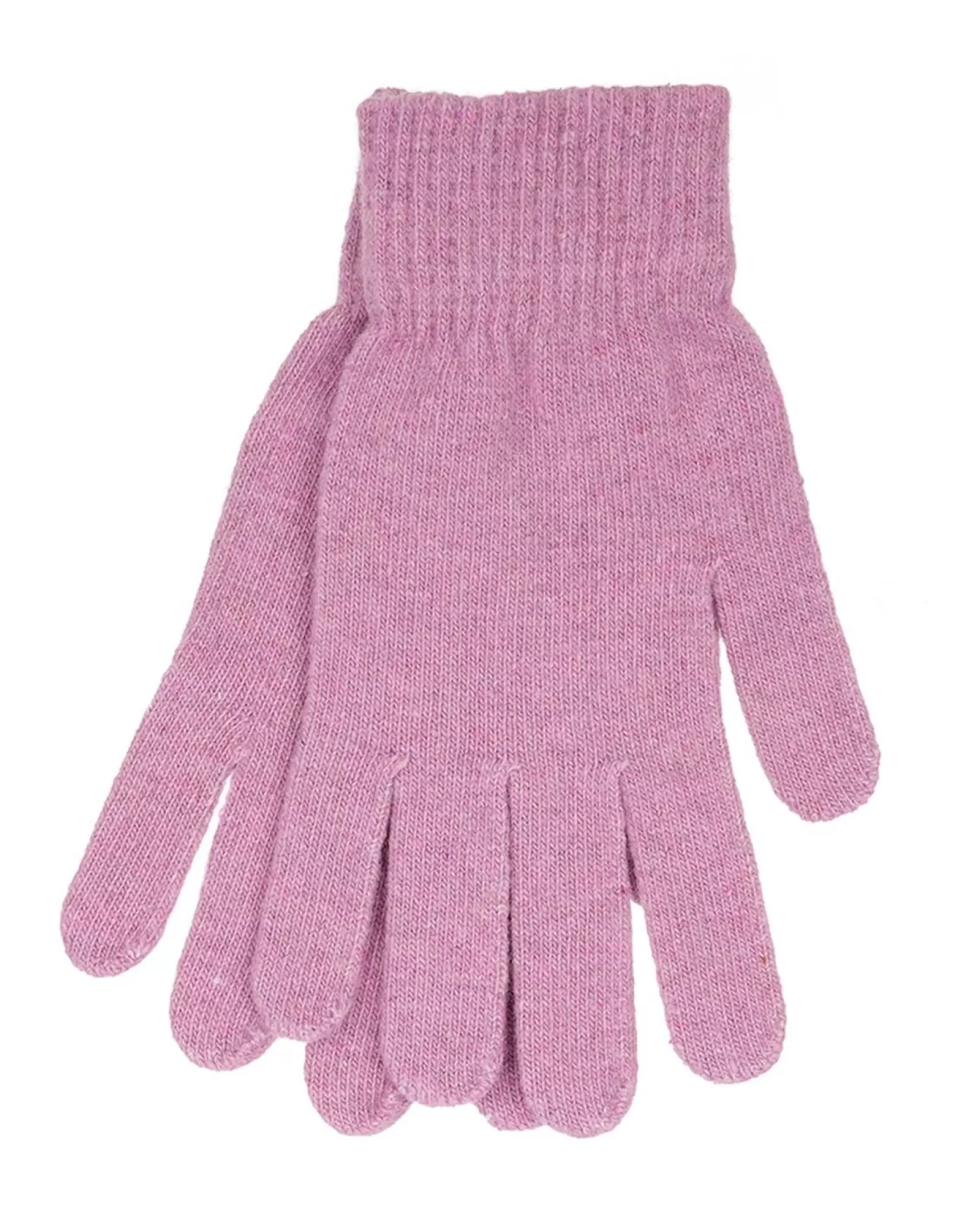 Foxbury Gloves | Womens Wool Mix Magic Gloves - Pink