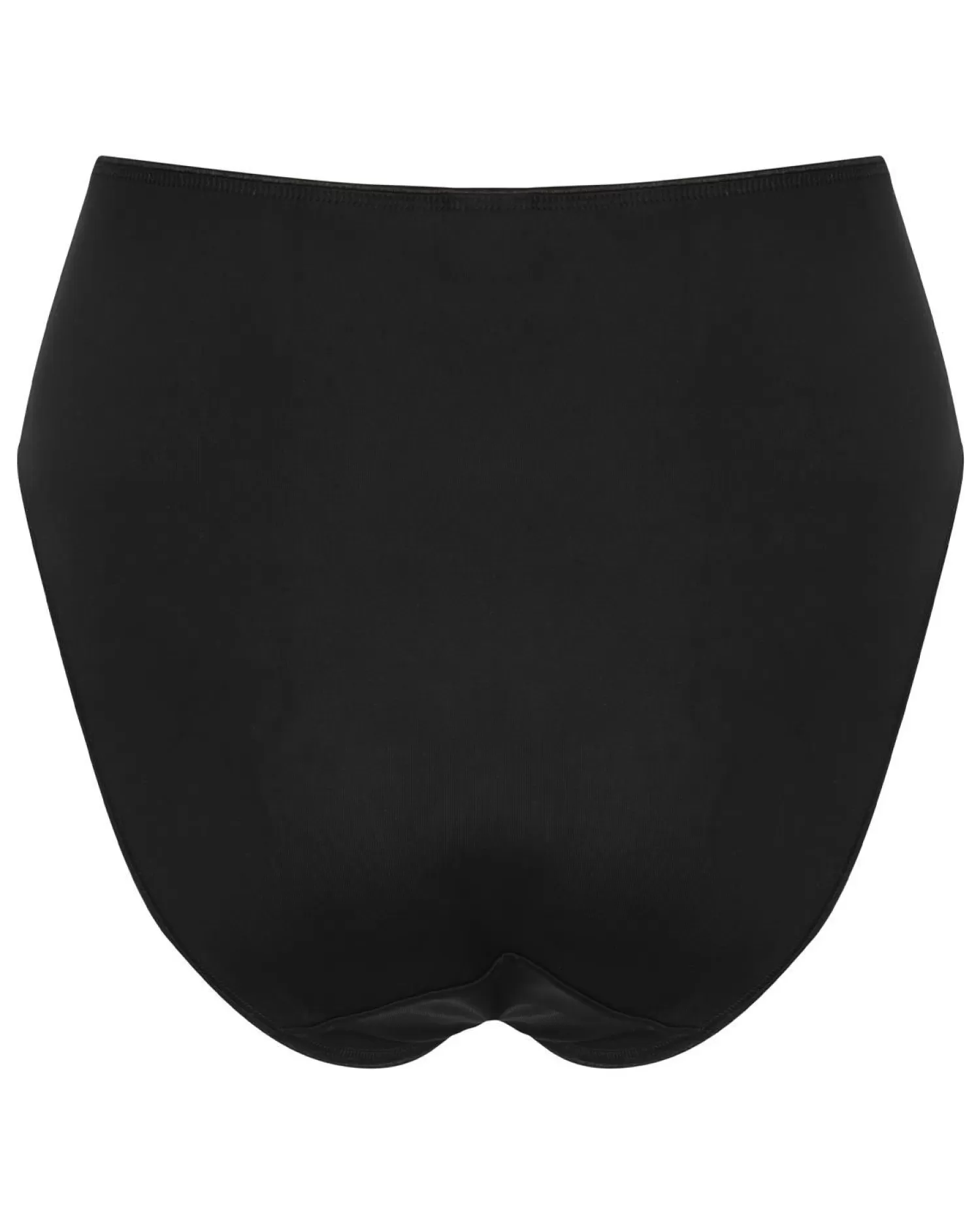 Slenderella Knickers | Gaspe By Microfibre Midi Brief - Black